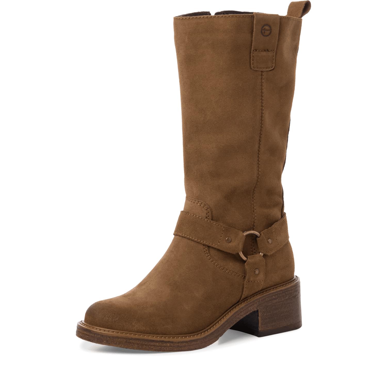 Tamaris Chio Ankle Boots 1-25021-43 in Camel