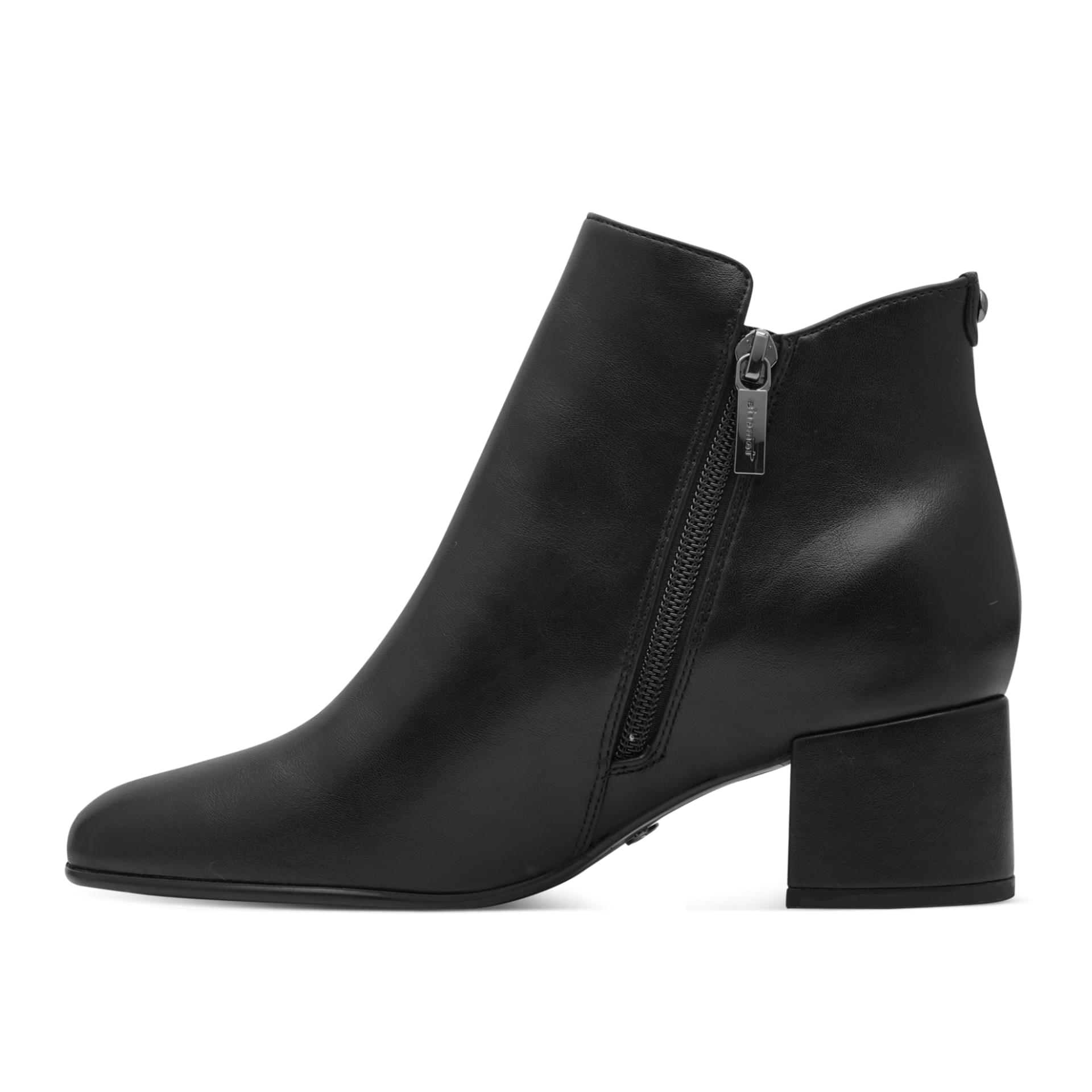 Tamaris Cika Bottines in Black, côté intérieur (SKU 1-25355-43--001)