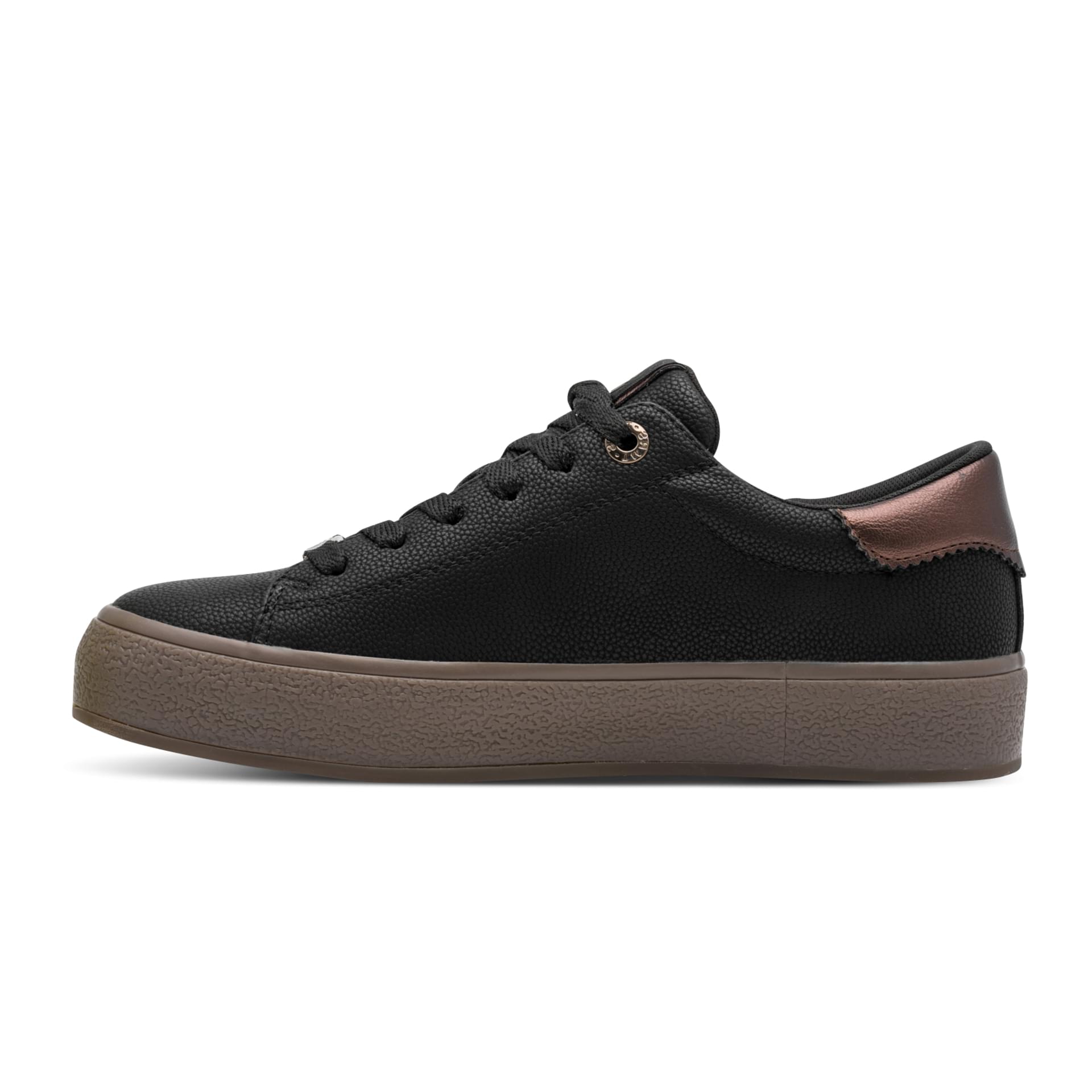 Tamaris Cinda Sneakers in Black Comb, inner side (SKU 1-23787-47--098)
