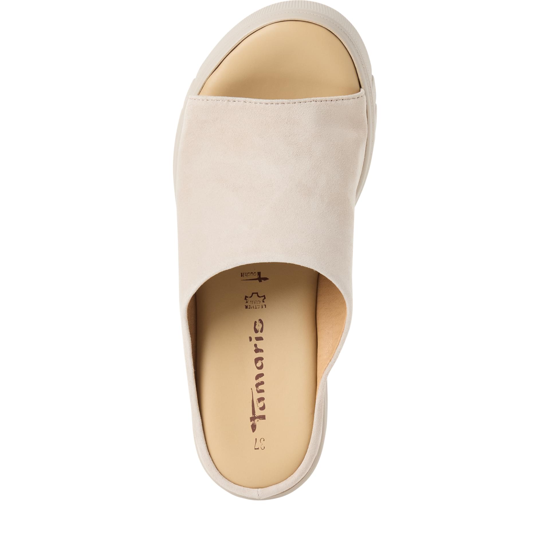 Tamaris Cobe Loafers 1-27206-46 in Taupe Suede