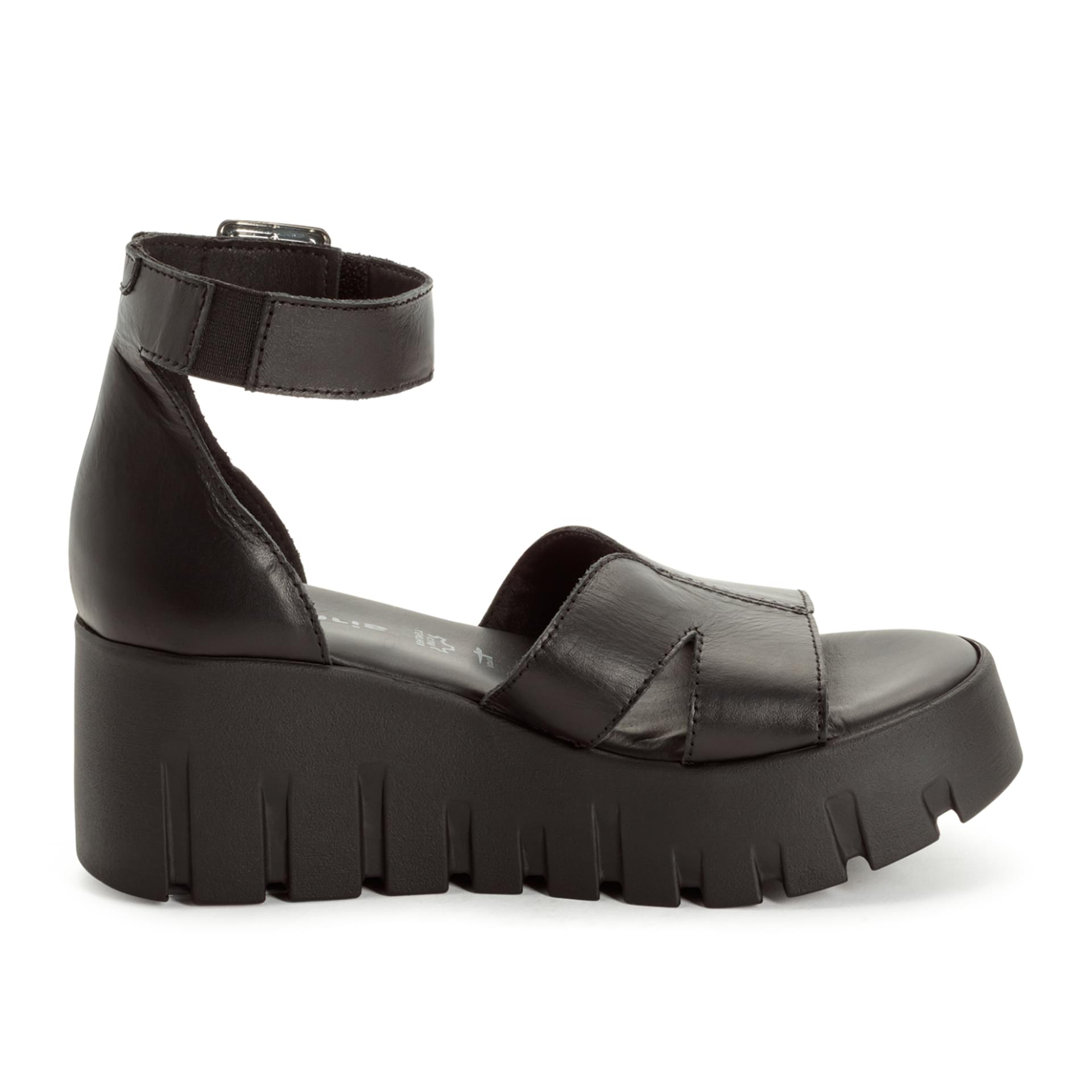 Tamaris Cobe Sandalen 1-28701-46 in Black Leather