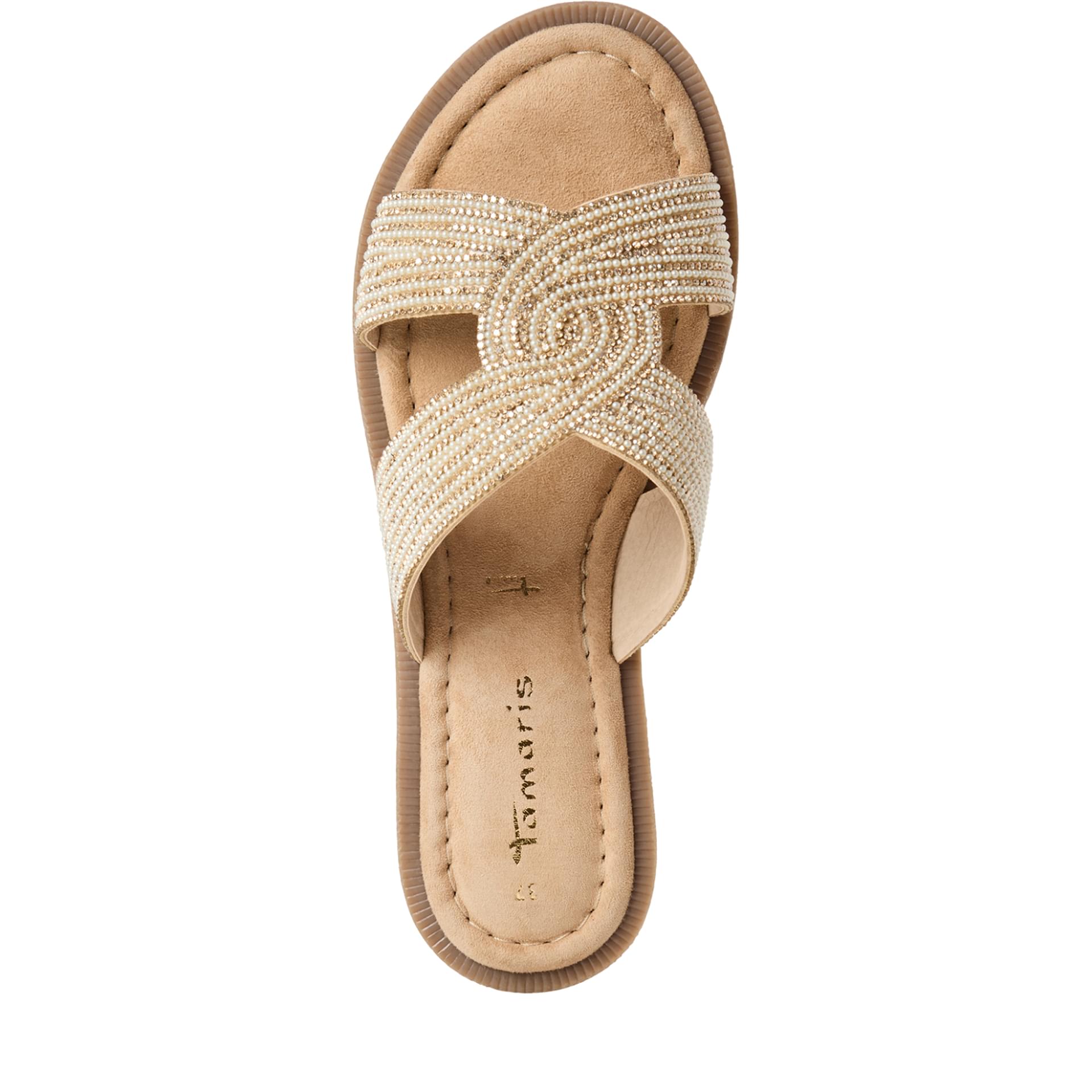 Tamaris Corales Sandalen 1-27113-42 in Sand Glam