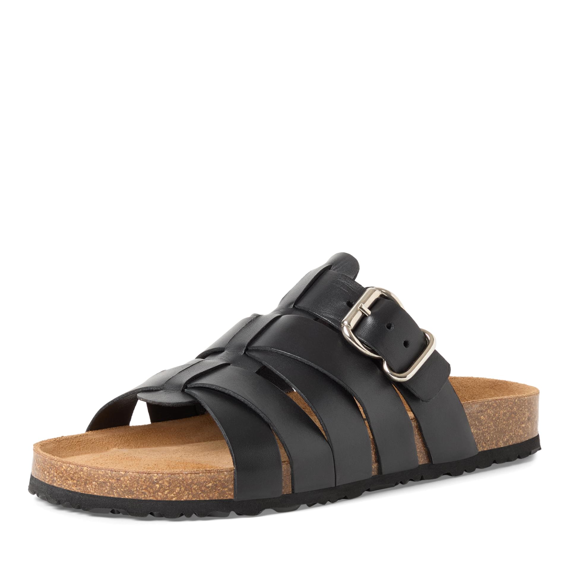 Tamaris Corra Loafers 1-27502-46 in Black Leather