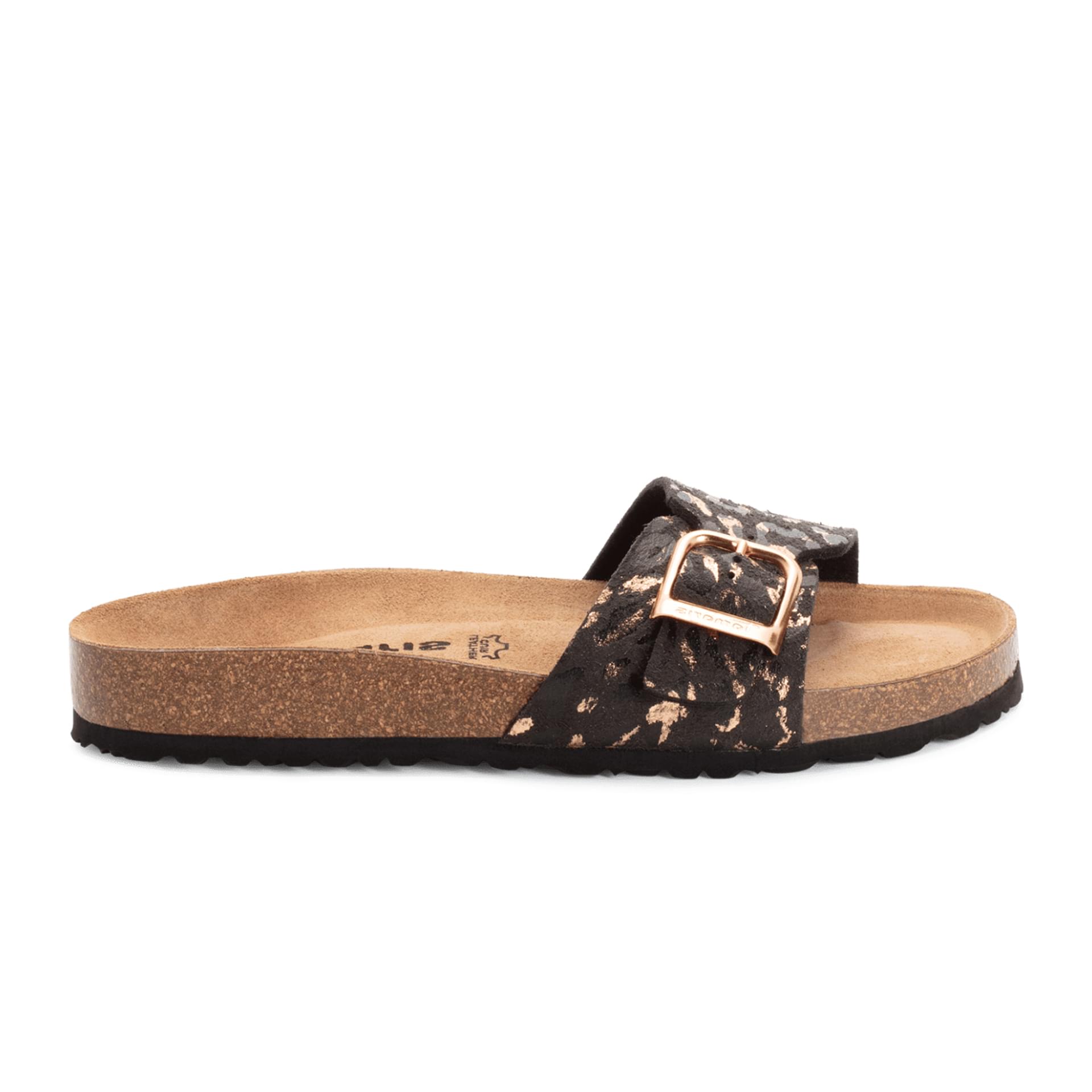 Tamaris Corra Sandalen 1-27520-42 in Black/Leopard