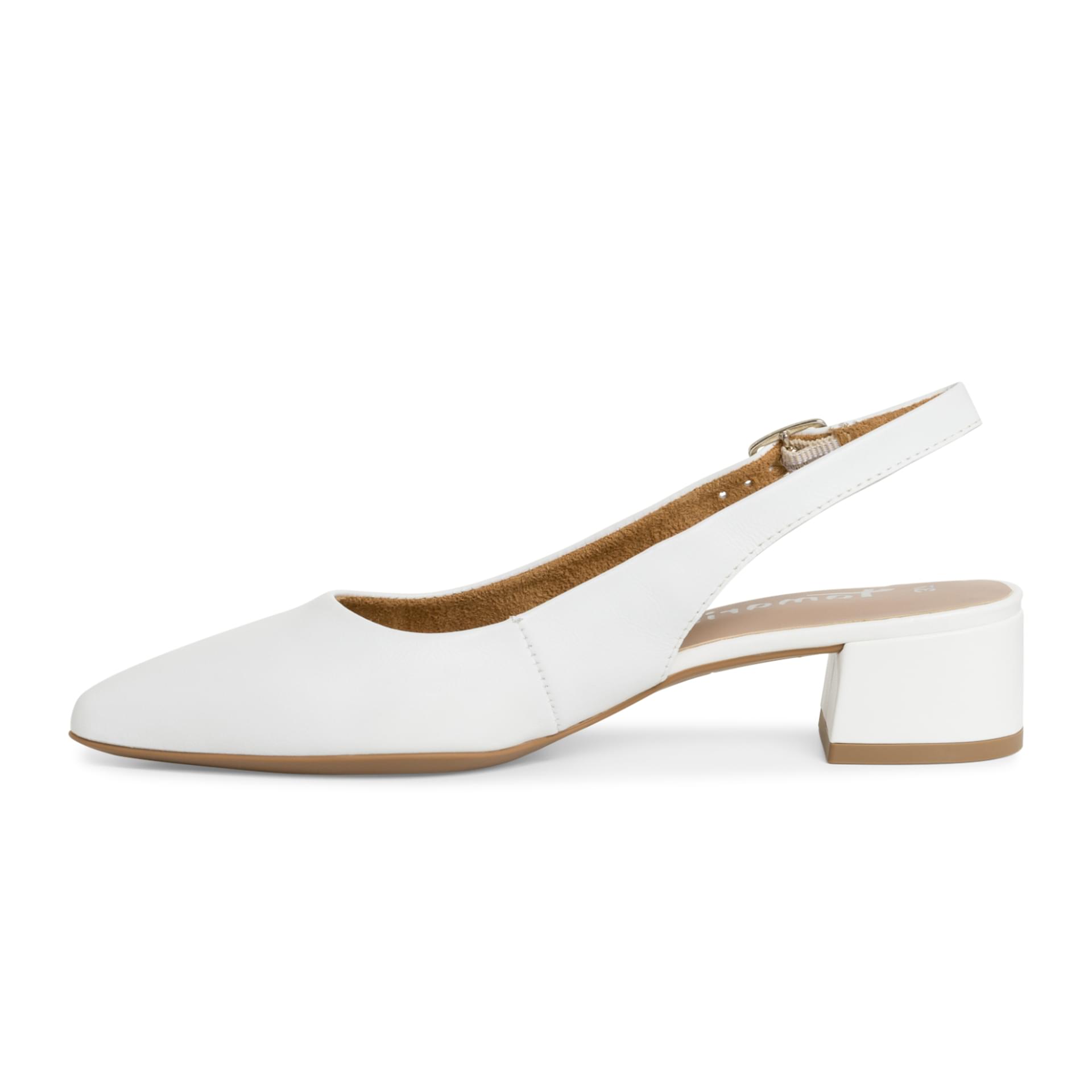 Tamaris Cupone Talons 1-29500-42 in White Leather