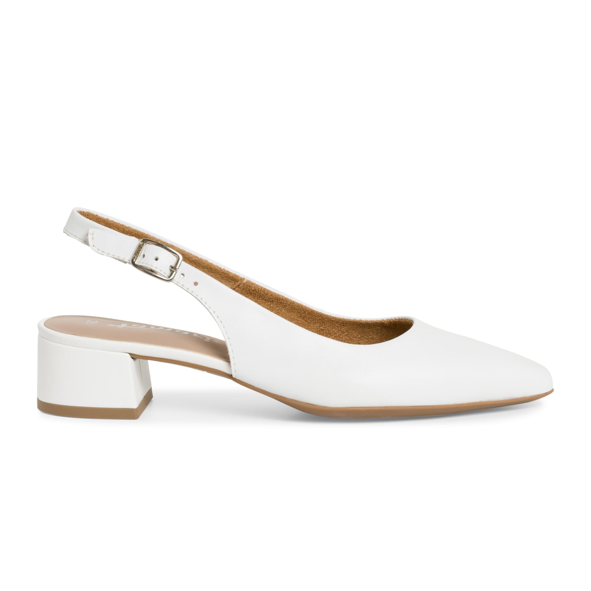 Tamaris Cupone Talons 1-29500-42 in White Leather