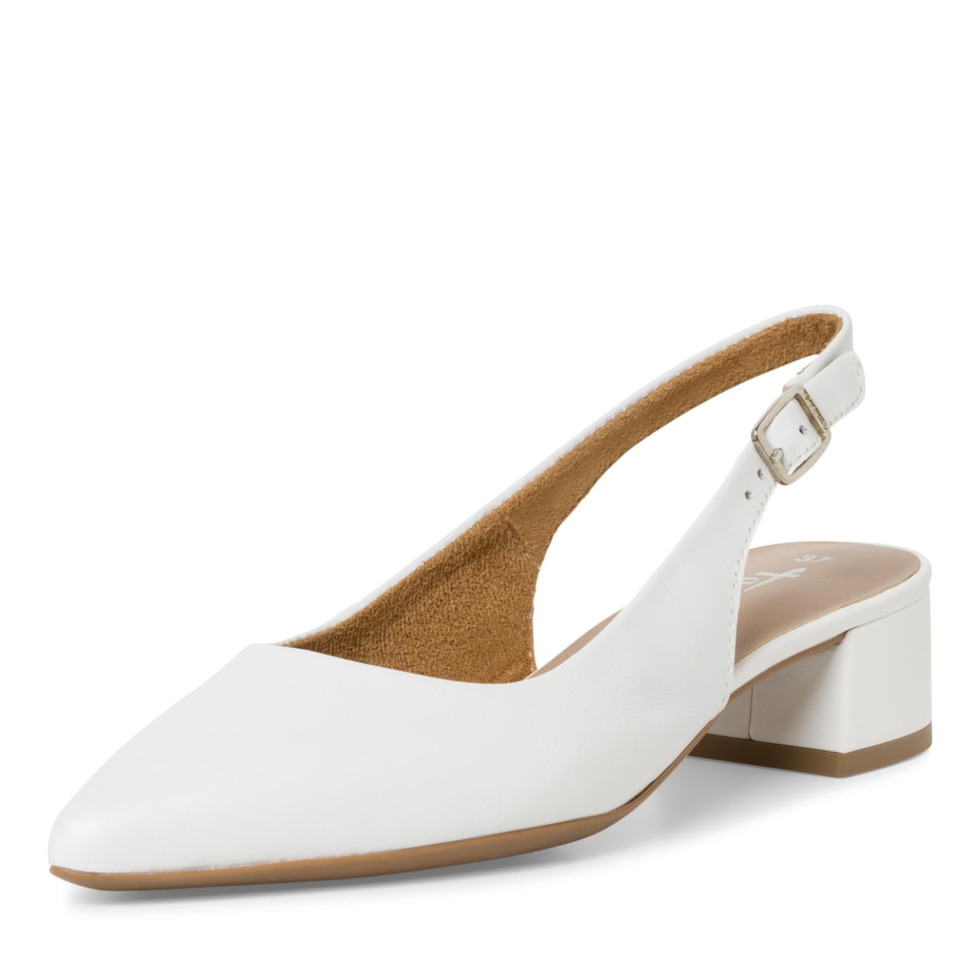 Tamaris Cupone Talons 1-29500-42 in White Leather