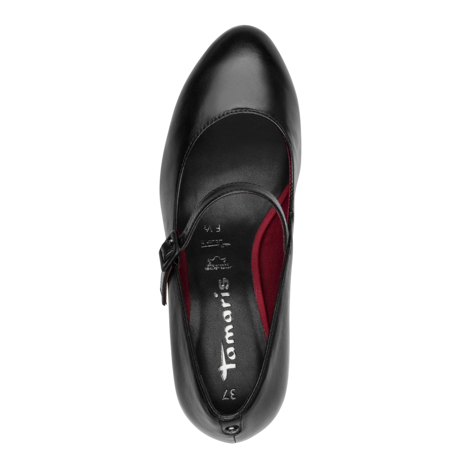 Tamaris Daenerys Talons 1-22460-45 in Black Leather