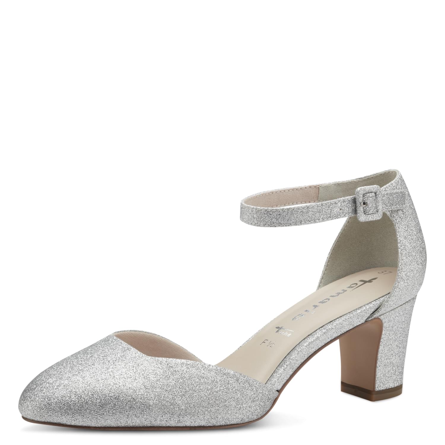 Tamaris Daenerys Heels 1-24432-41 in Silver Glam