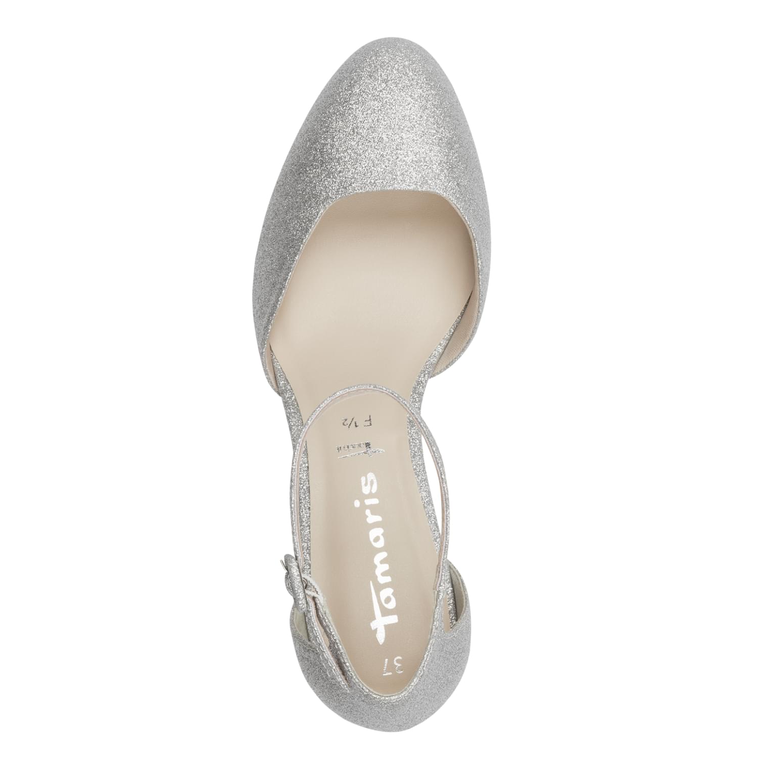 Tamaris Daenerys Heels 1-24432-41 in Silver Glam