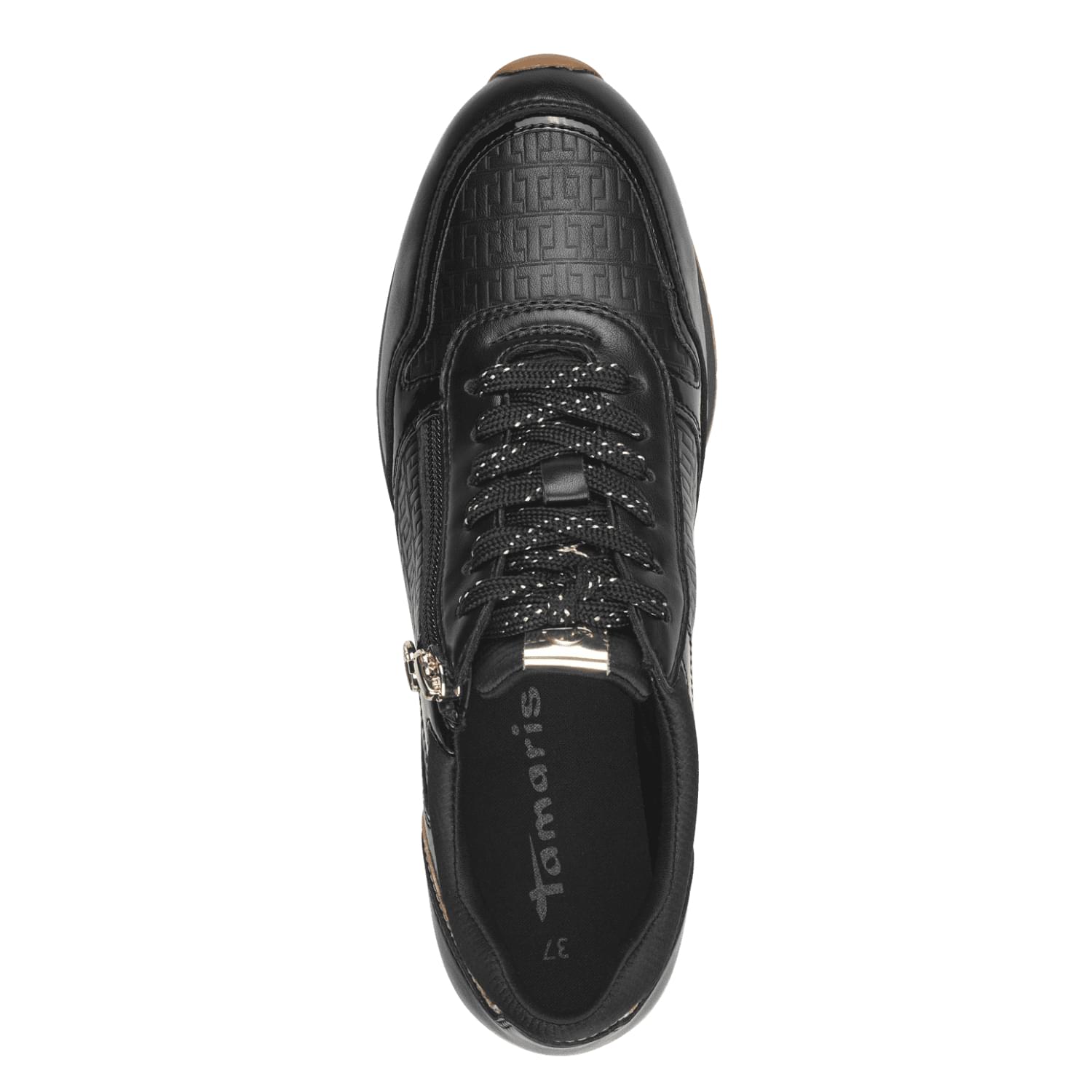 Tamaris Daki Sneakers 1-23603-42 in Black Comb