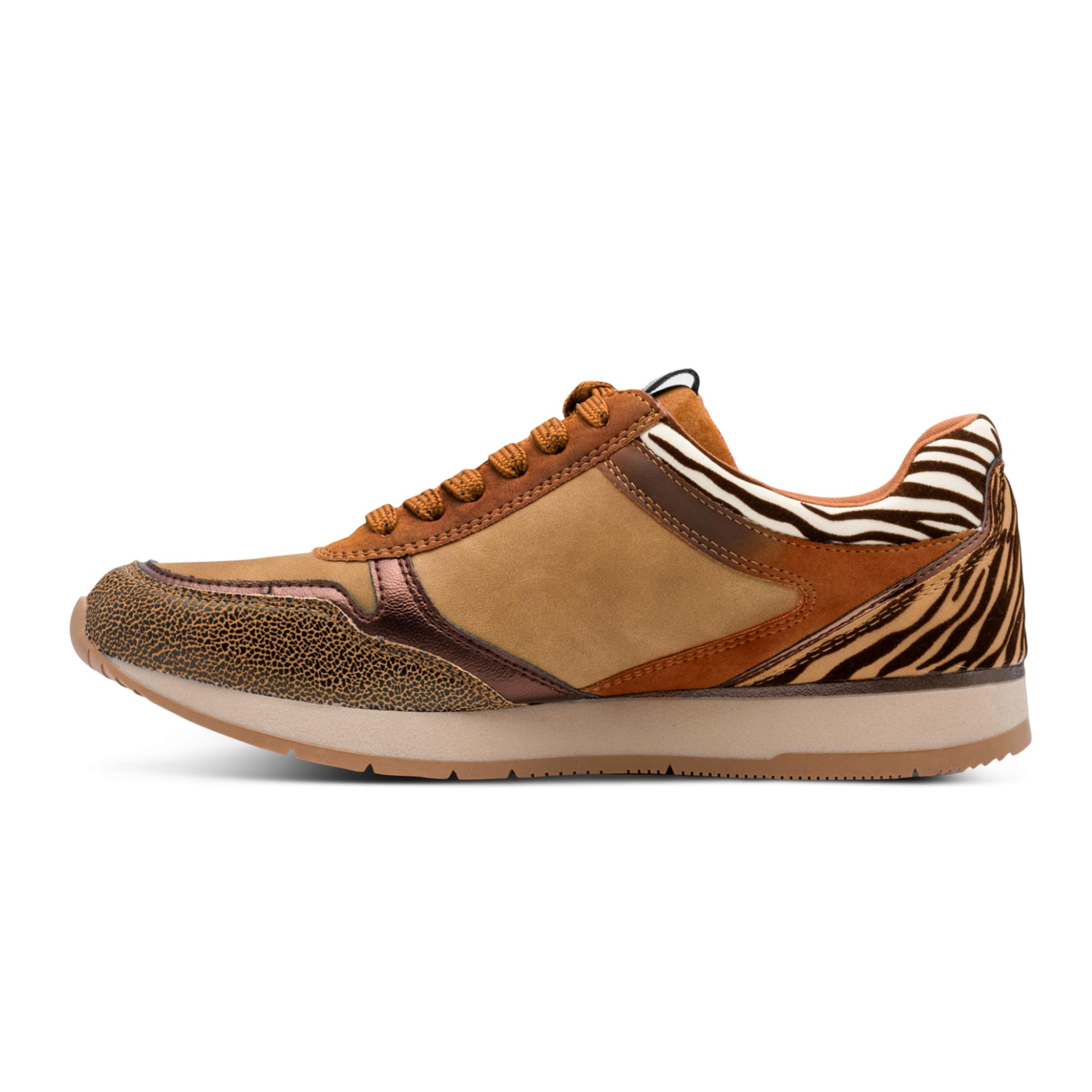 Tamaris Daki Sneakers 1-23603-42 in Cognac Comb