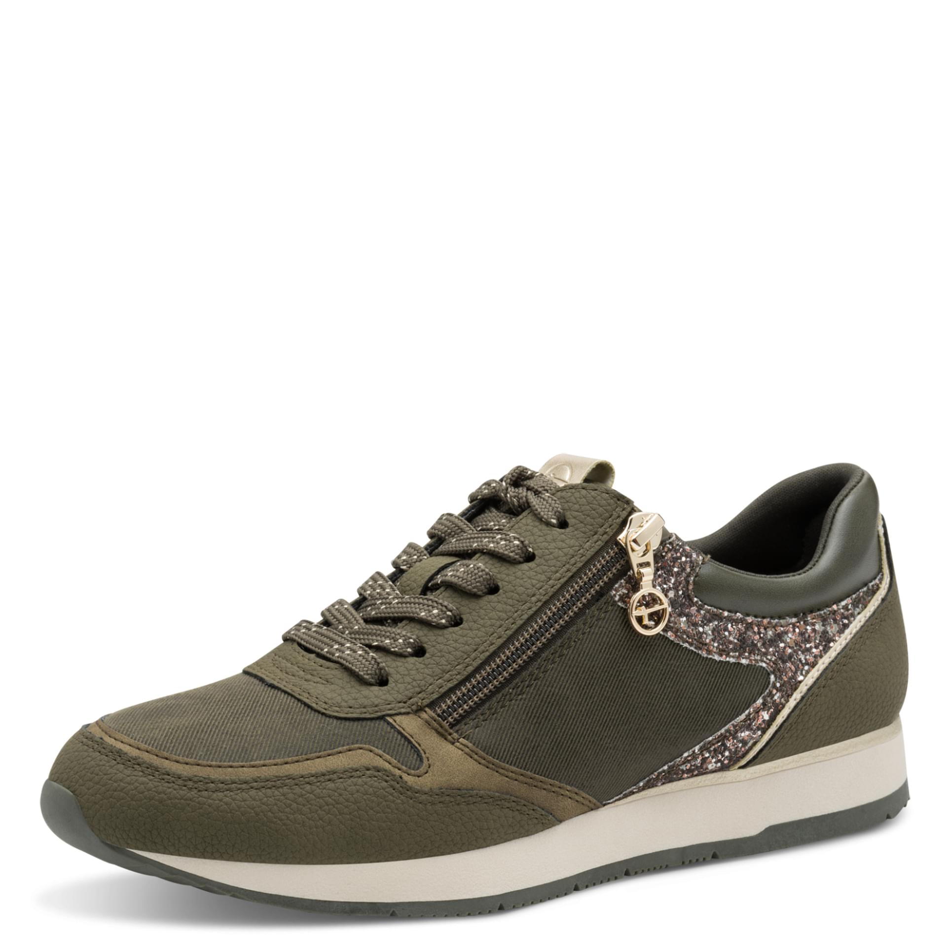 Tamaris Daki Sneakers 1-23603-42 in Olive Comb