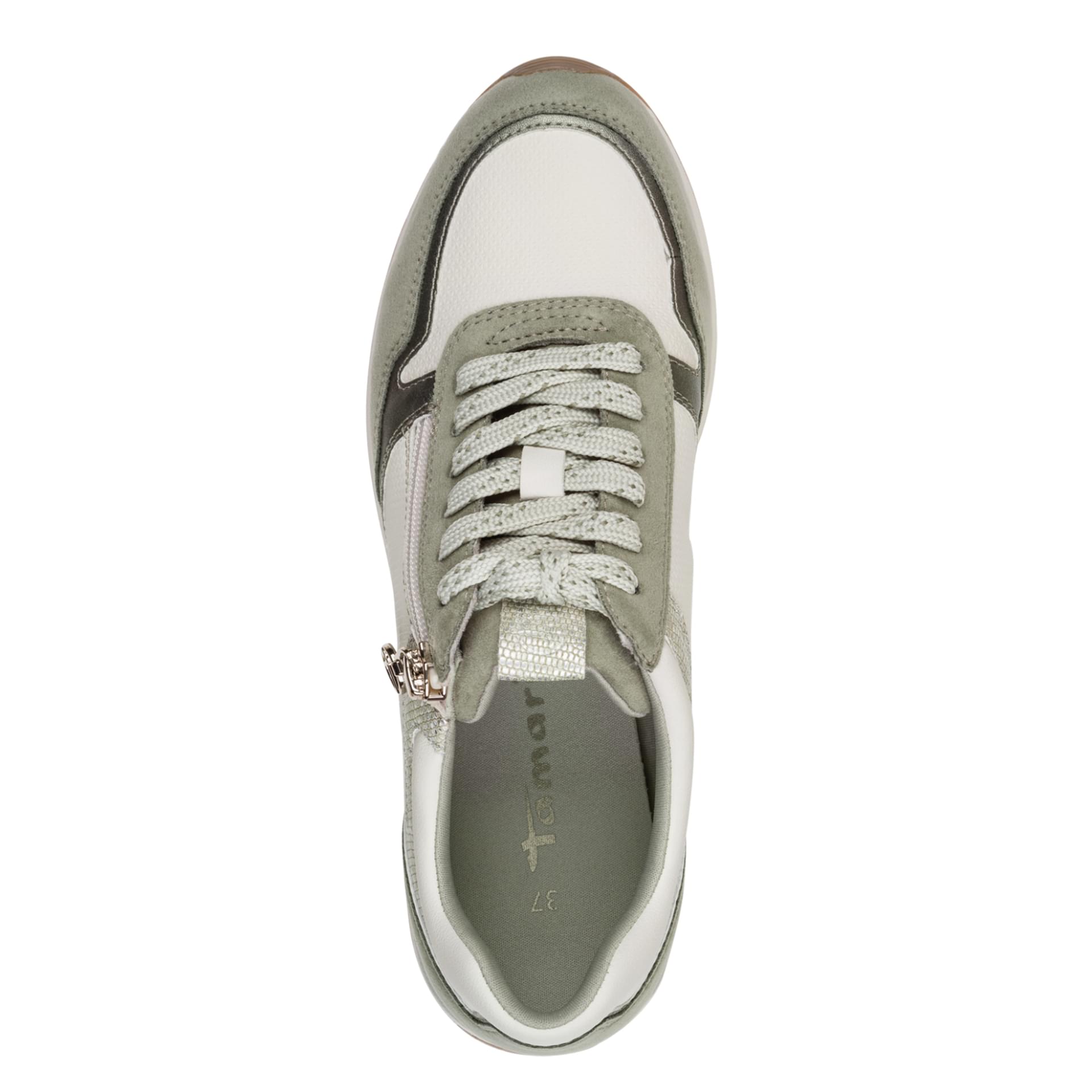 Tamaris Daki Sneakers 1-23613-46 in Sage Comb