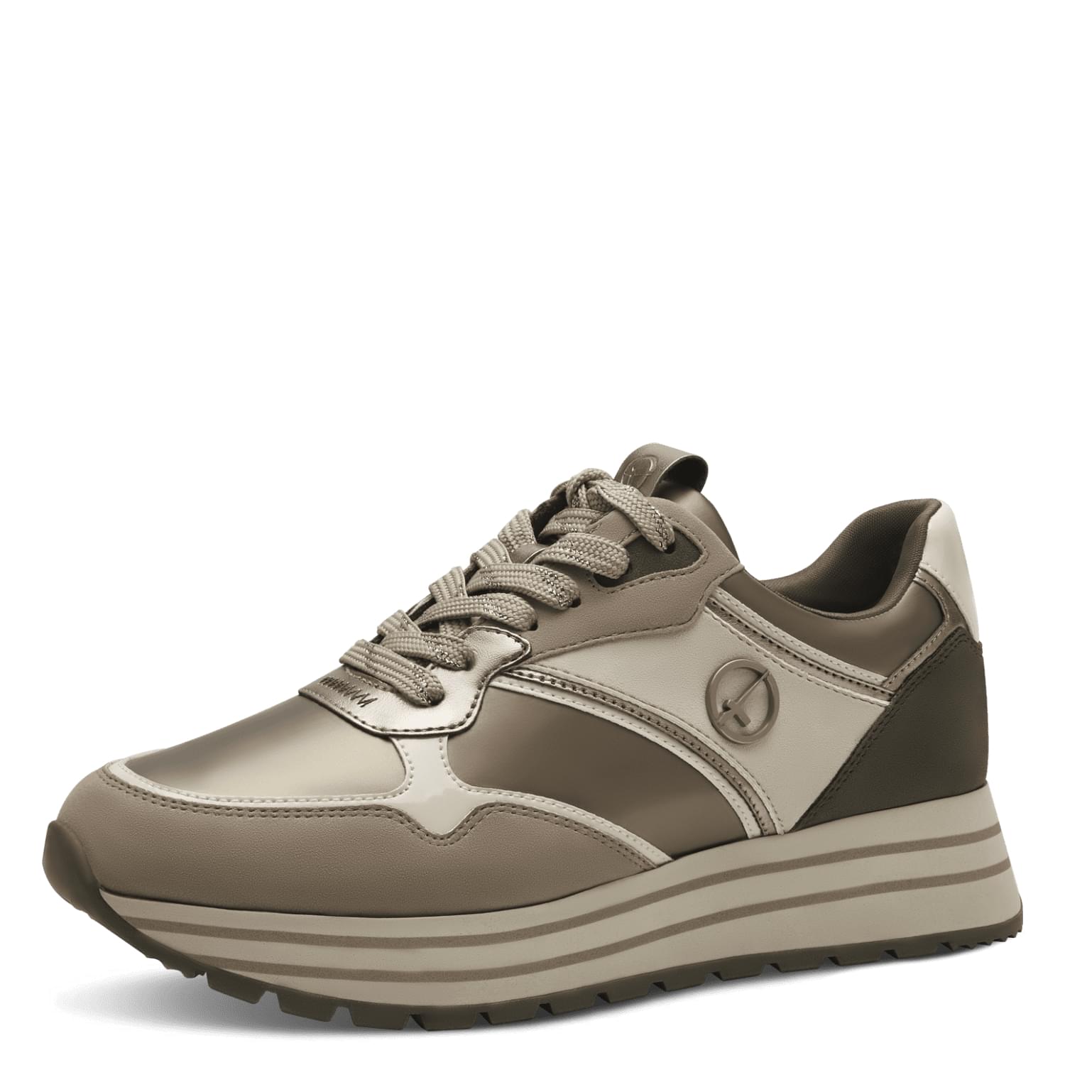 Tamaris Daki Sneakers 1-23706-41 in Olive Comb