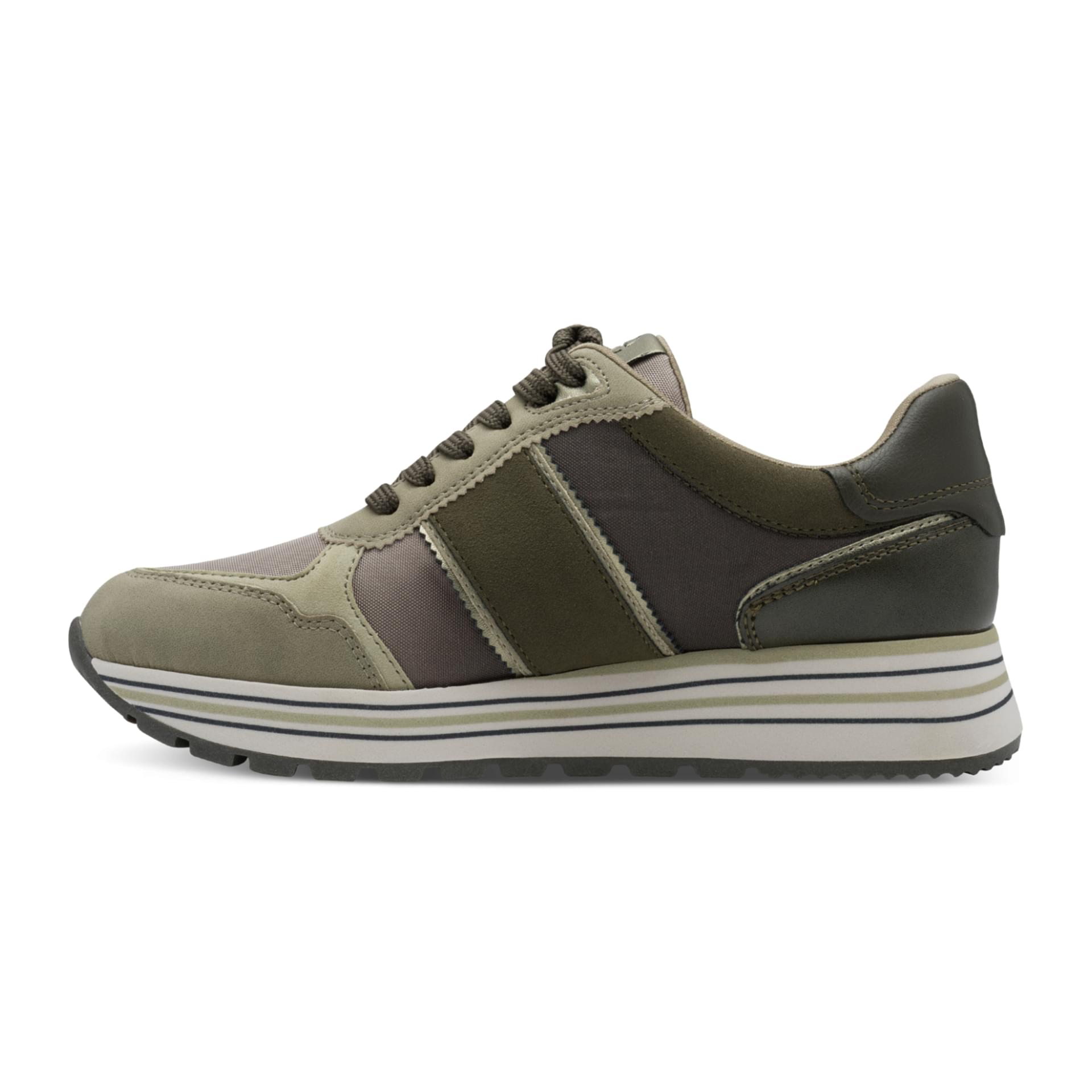 Tamaris Daki Sneakers 1-23727-42 in Olive Comb