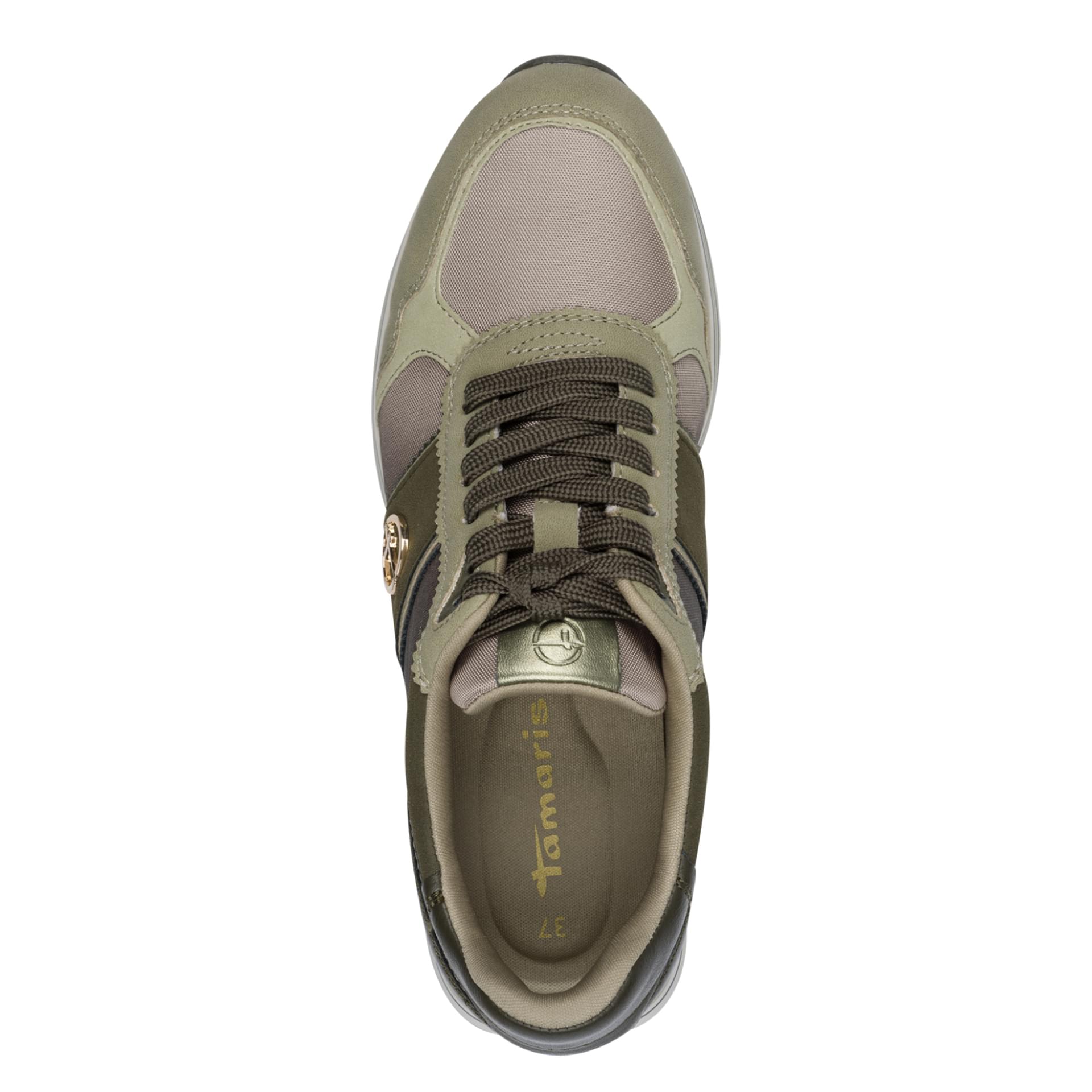 Tamaris Daki Sneakers 1-23727-42 in Olive Comb
