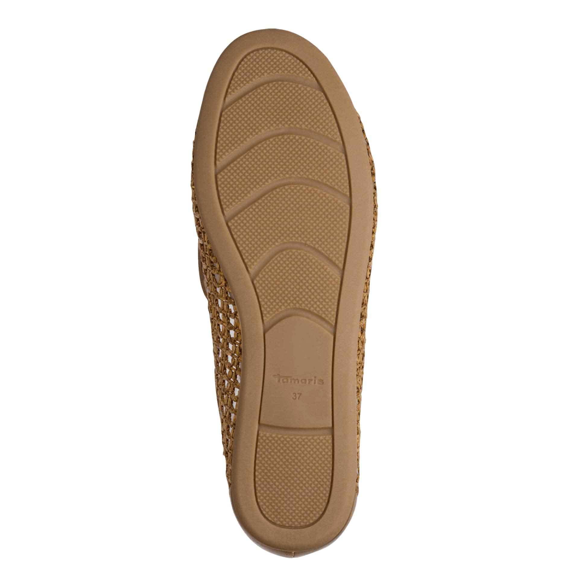 Tamaris Dariana Moccasins 1-23611-46 in Cognac Struct.