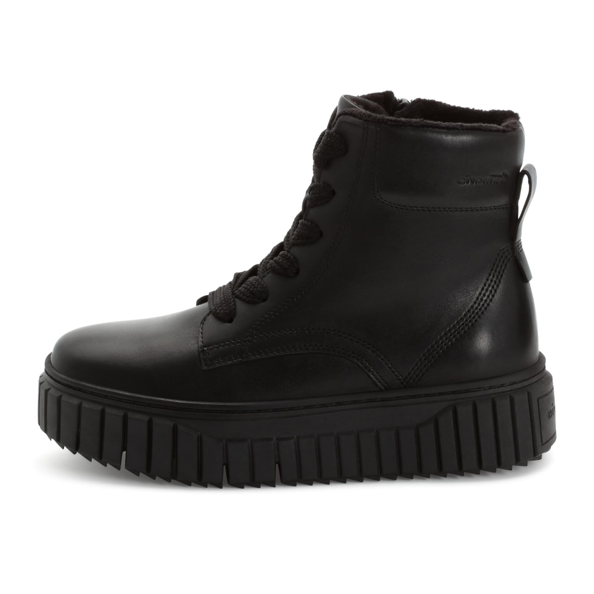 Tamaris Delita Bottines 1-25267-45 in Black Leather