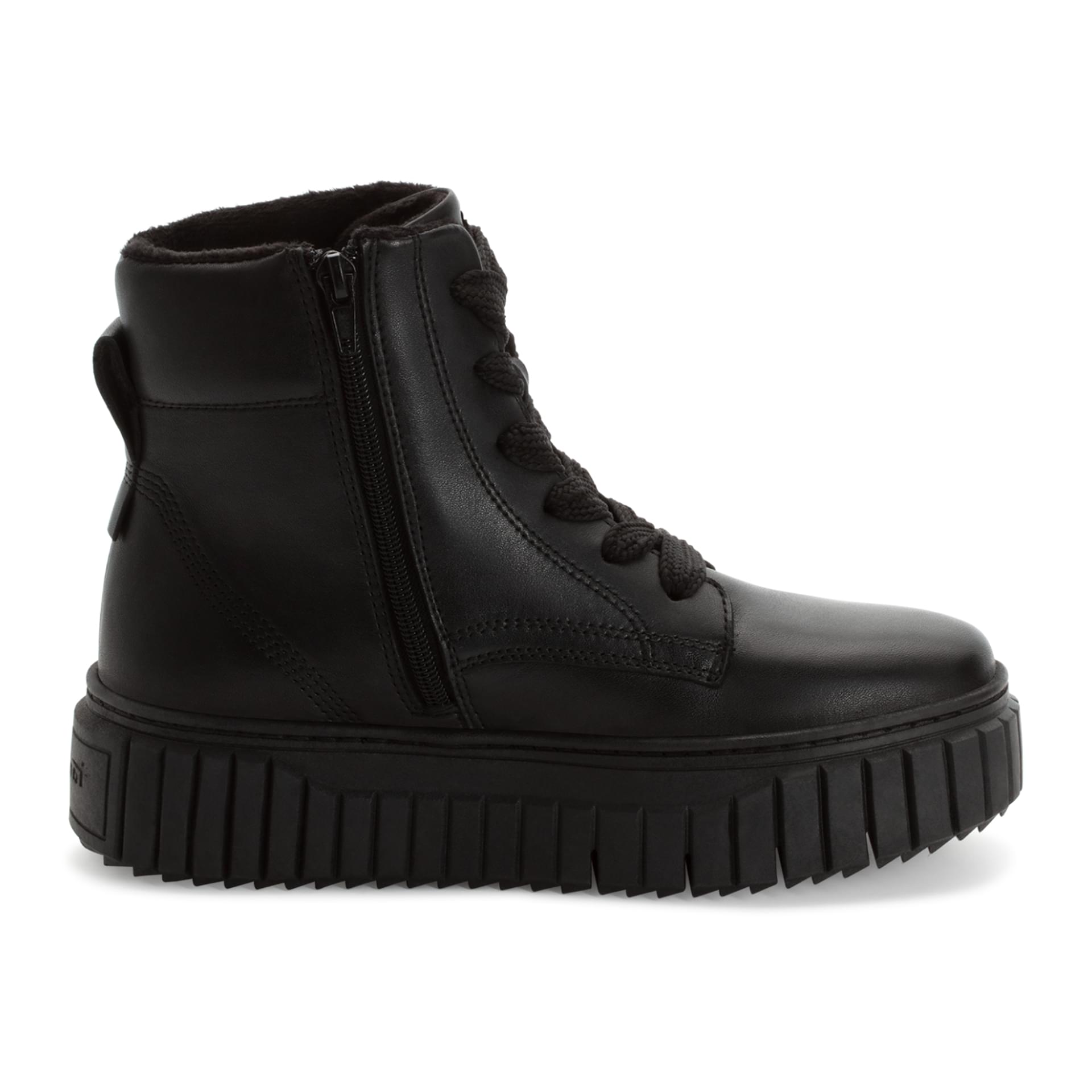 Tamaris Delita Bottines 1-25267-45 in Black Leather