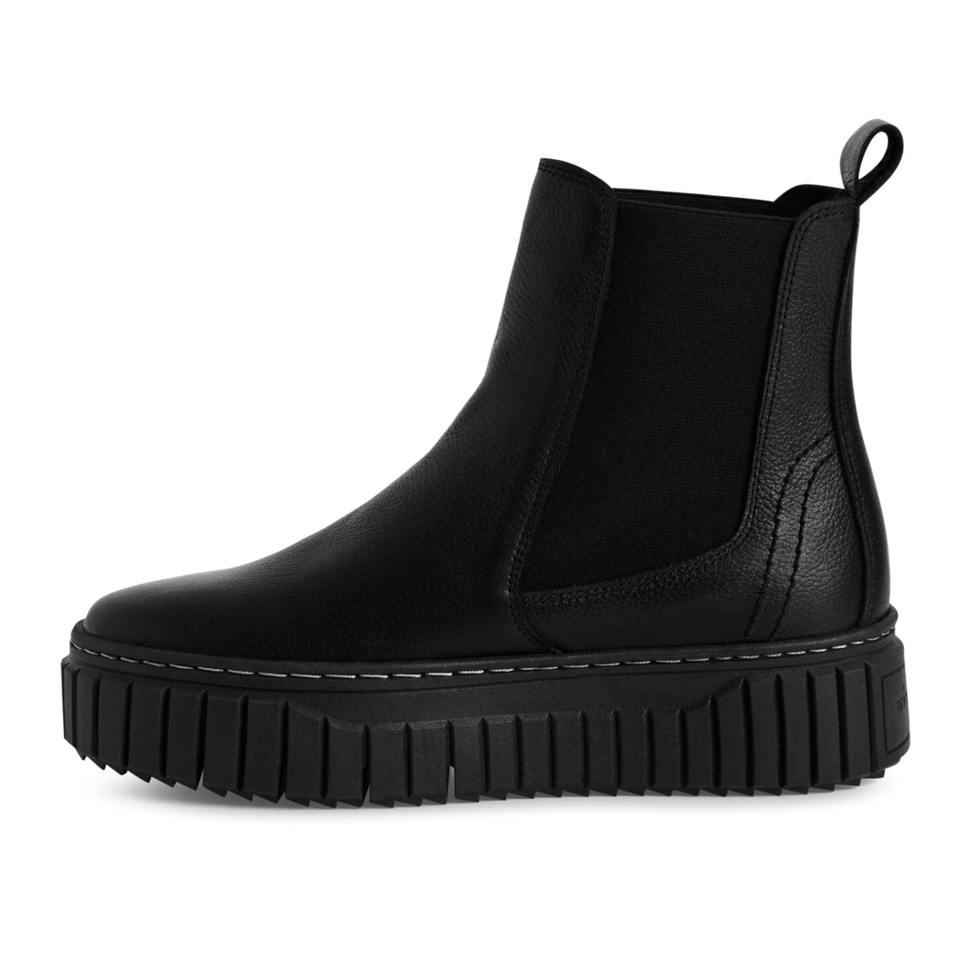 Tamaris Delita Chelsea Boots 1-25445-45 in Black Leather