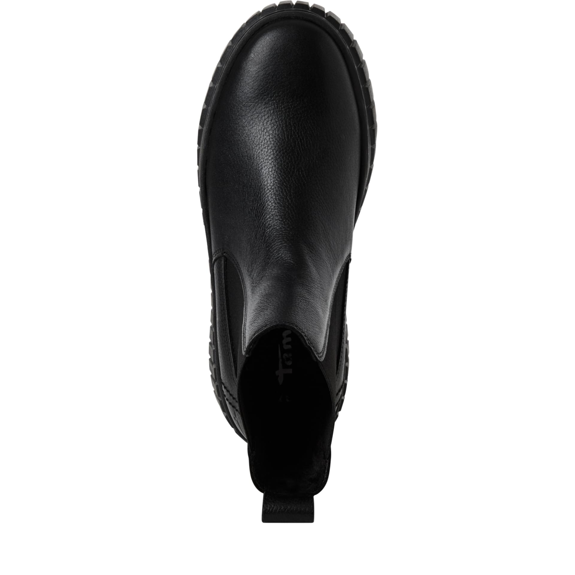 Tamaris Delita Chelsea Boots 1-25445-45 in Black Leather