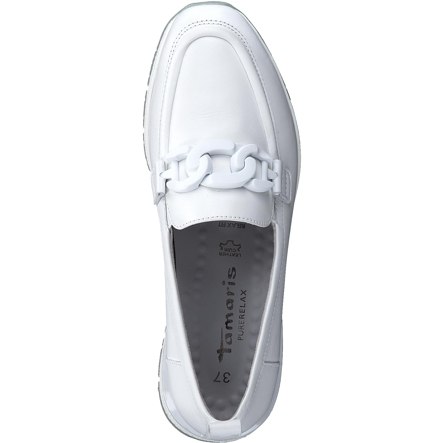 Tamaris Diona Slippers 1-1-24711-30 in White Leather