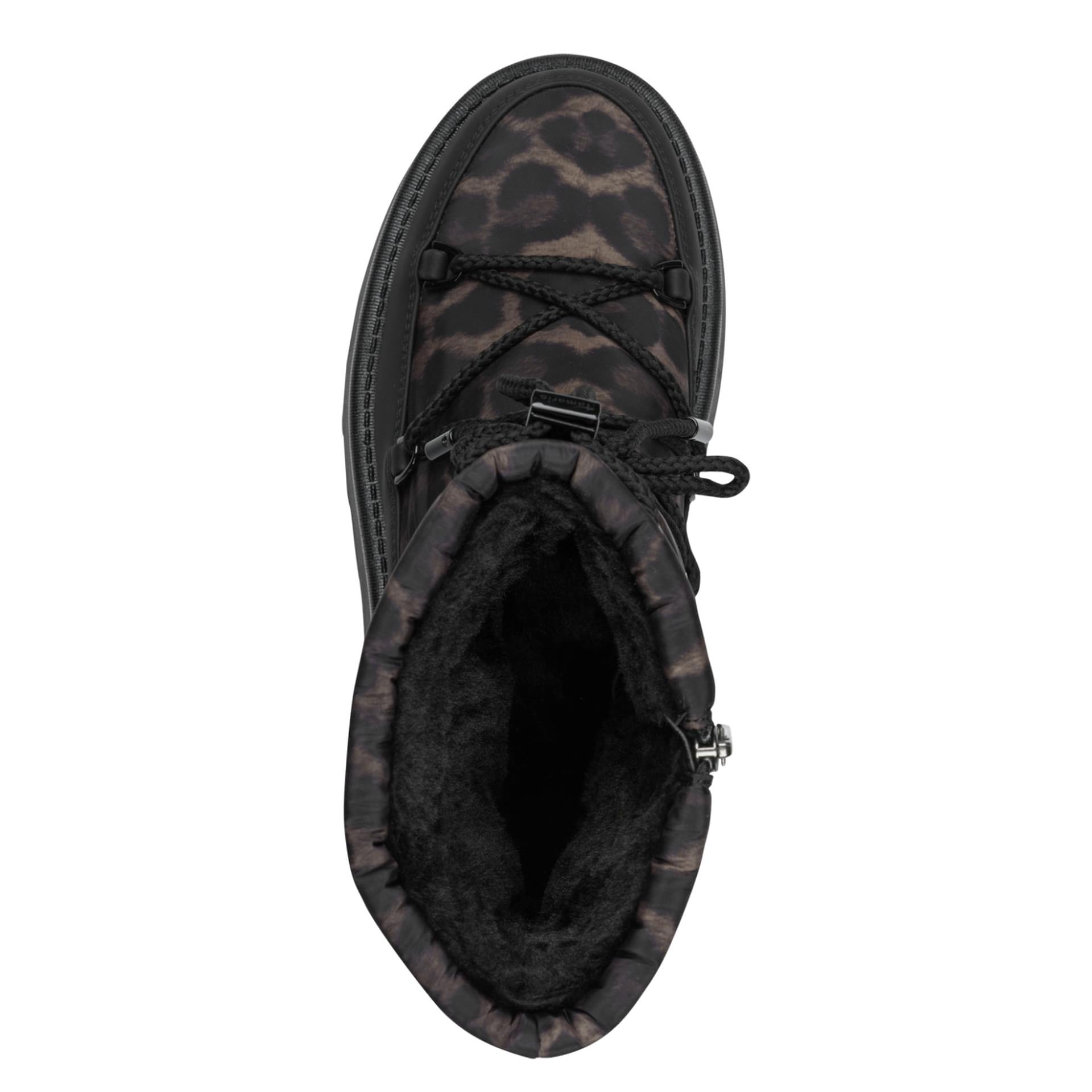 Tamaris Dionysia Ankle Boots 1-26846-45 in Black/Leopard