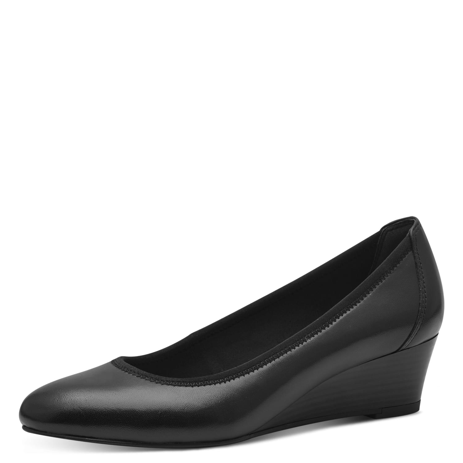 Tamaris Doja Talons 1-22320-42 in Black Leather