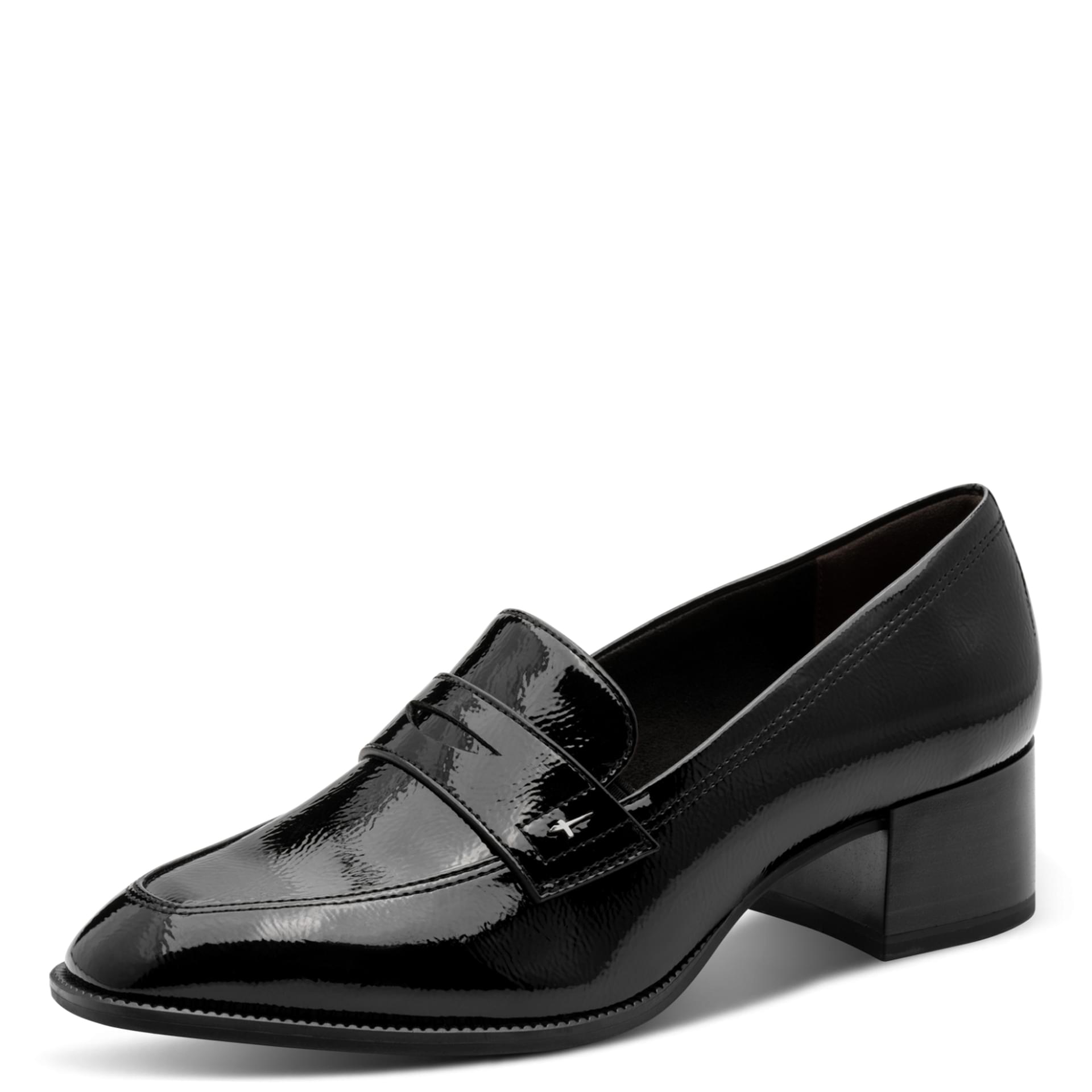 Tamaris Dolci Trotteurs in Black, vue trois-quarts (SKU 1-24342-47--001)