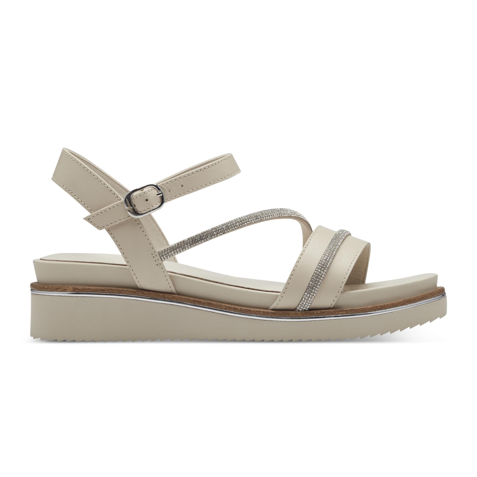 Tamaris Eda Sandalen 1-28256-42 in Ivory