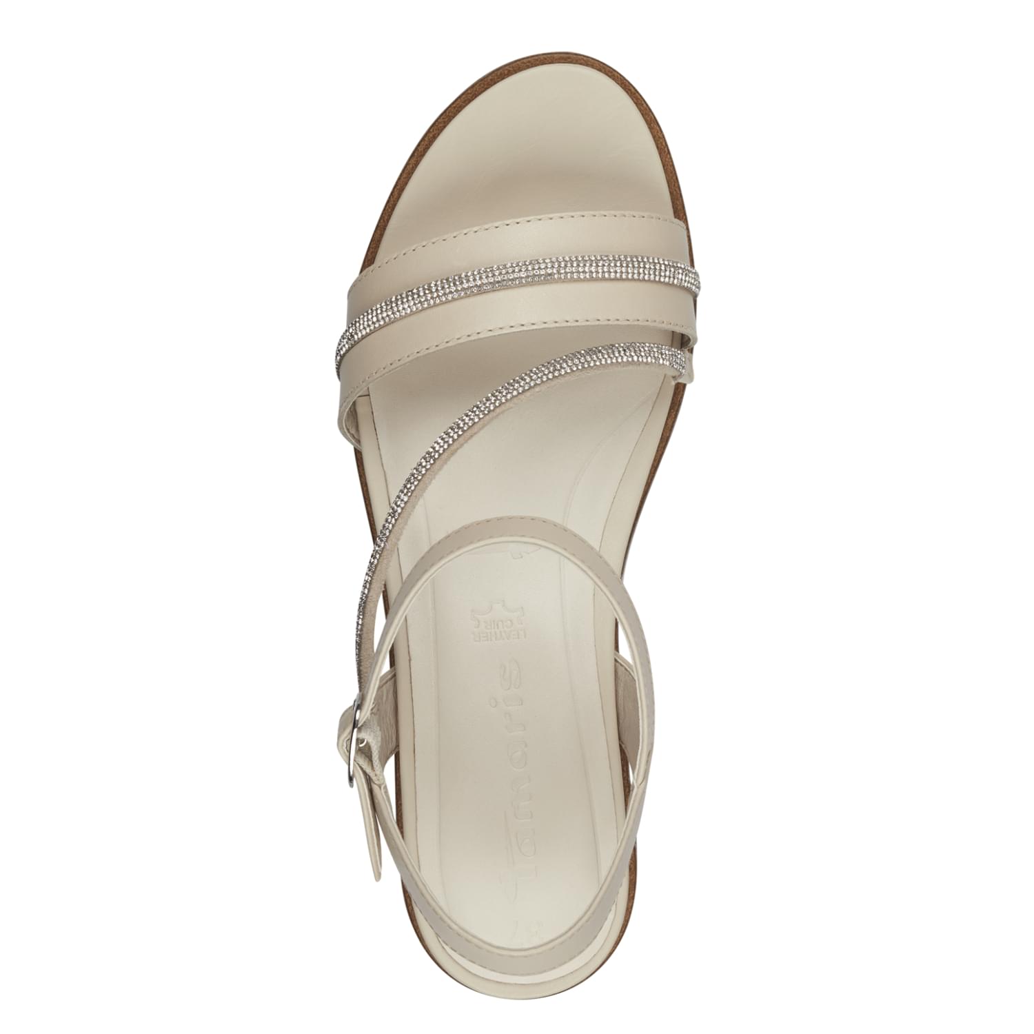 Tamaris Eda Sandalen 1-28256-42 in Ivory