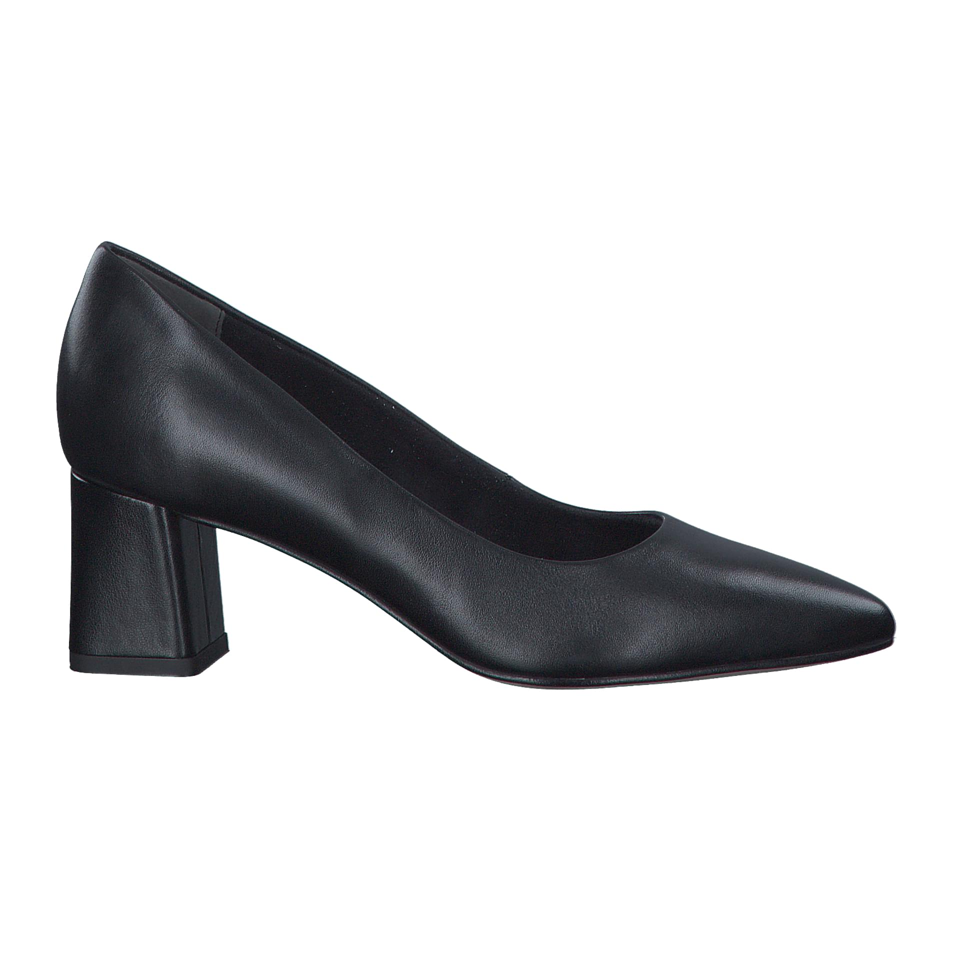 Tamaris Edan Heels 1-22435-41 in Black Leather