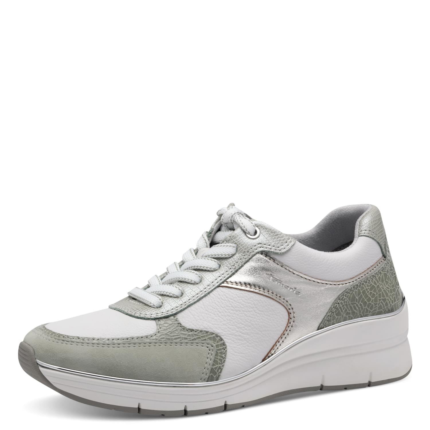 Tamaris Ela Sneakers 1-23764-43 in Sage Comb