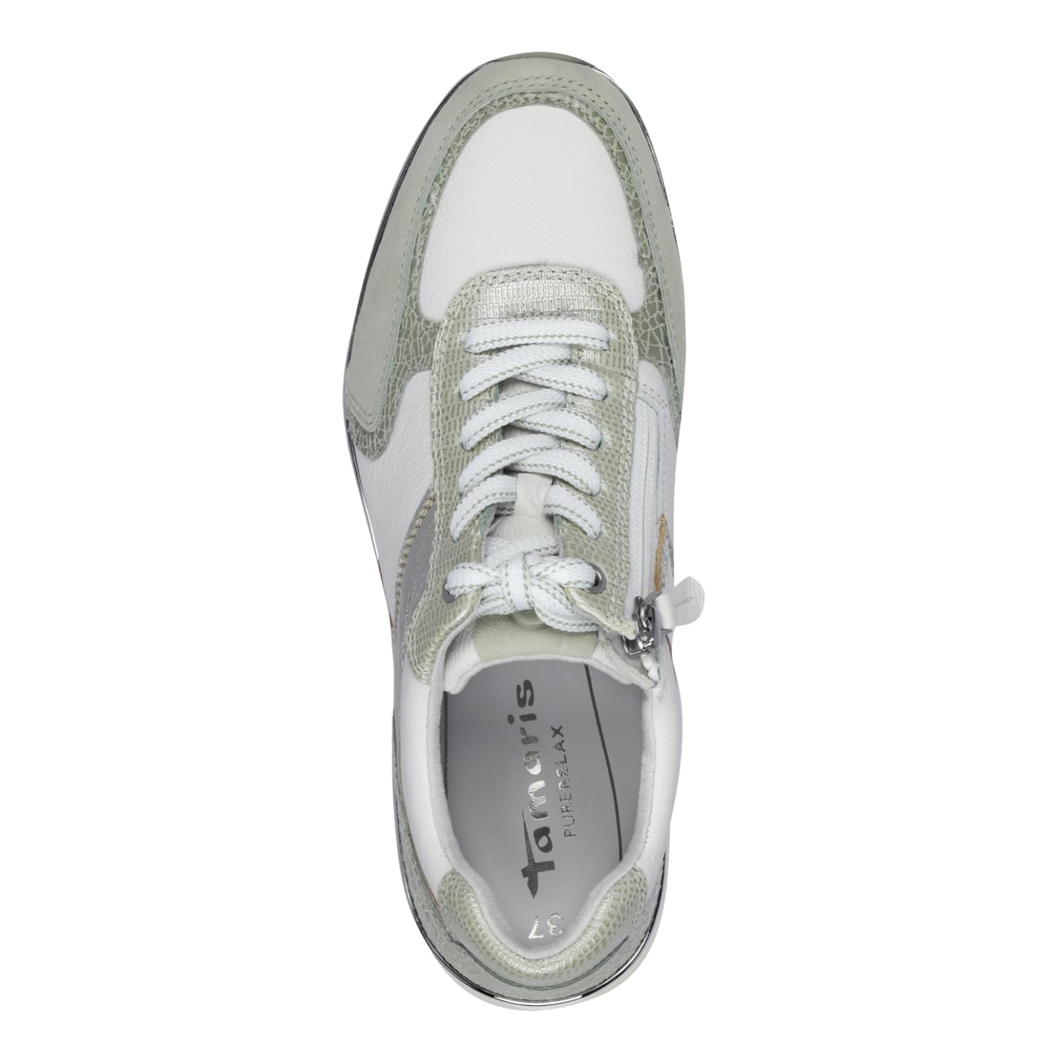 Tamaris Ela Sneakers 1-23764-43 in Sage Comb