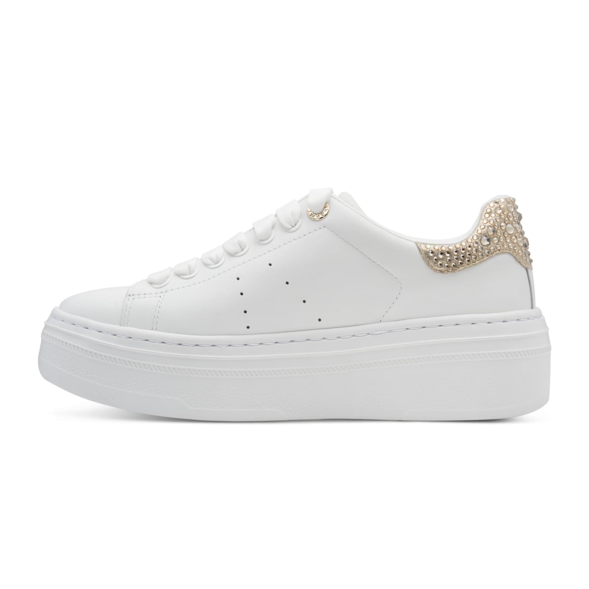 Tamaris Ellidy Sneakers 1-23755-45 in Wht/Champagne