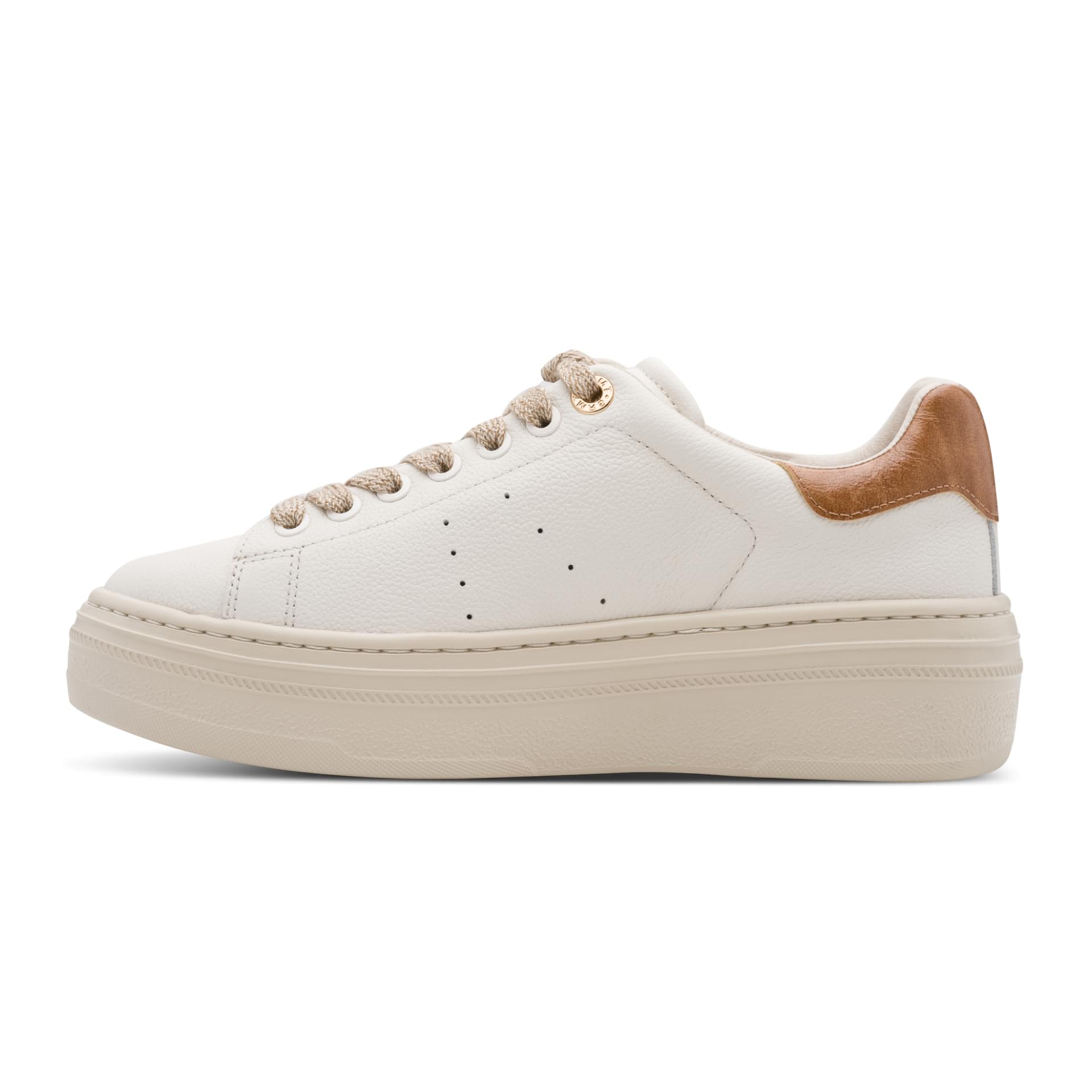 Tamaris Ellidy Sneakers leer in Ivory Comb, binnenzijde (SKU 1-23775-47--430)