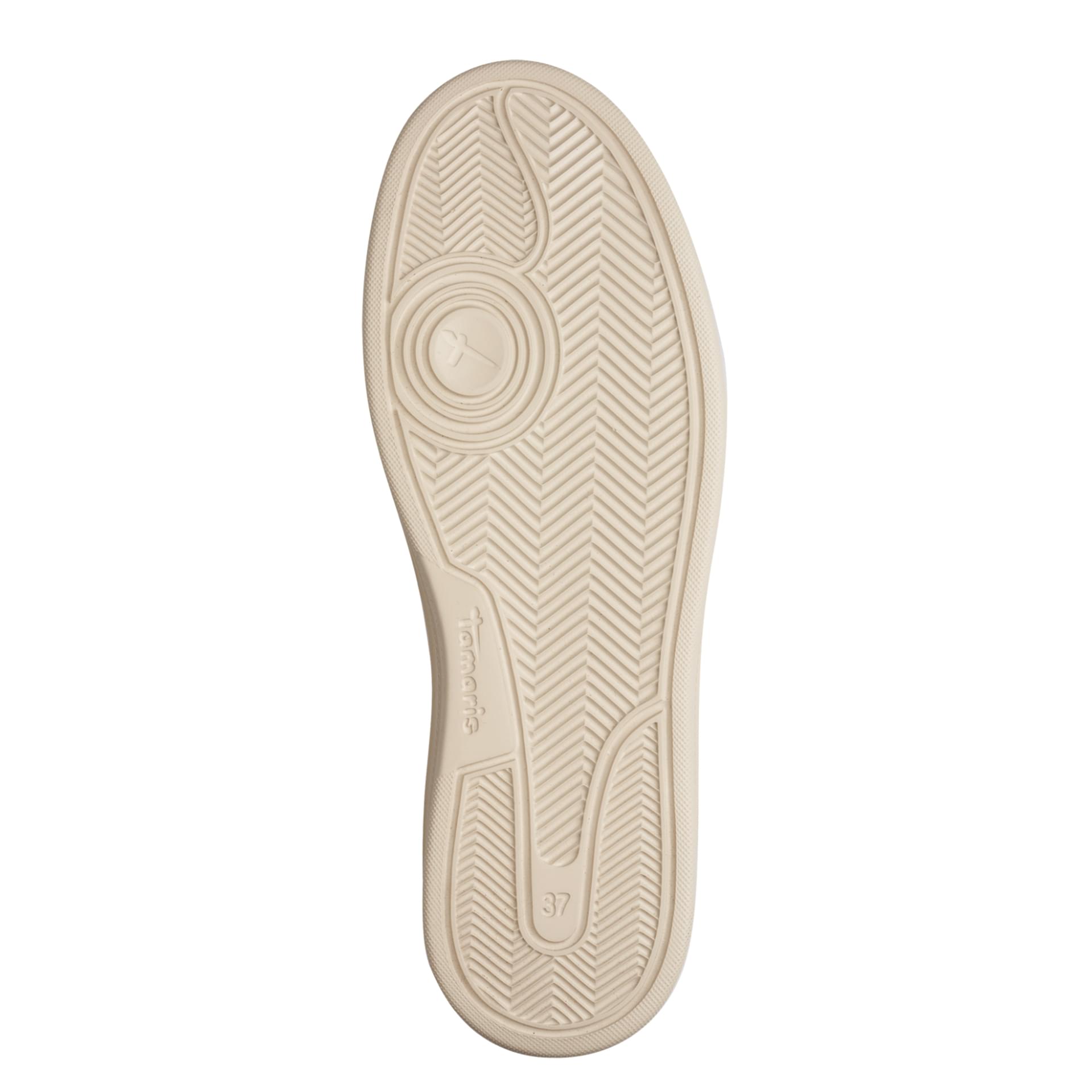 Tamaris Ellidy Sneakers leer in Ivory Comb, zool (SKU 1-23775-47--430)
