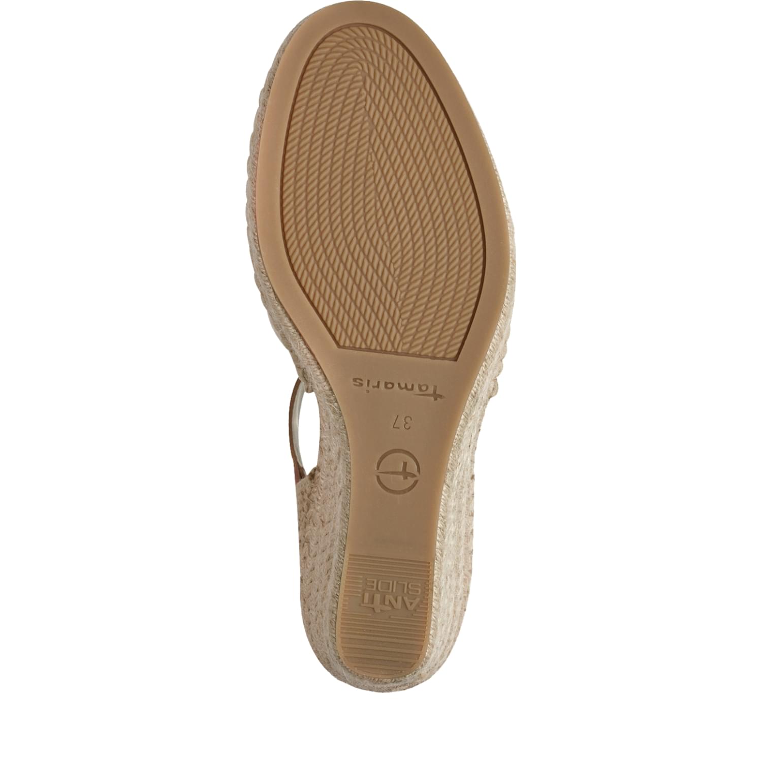 Tamaris Eloisee Espadrilles 1-29610-42 in Cognac