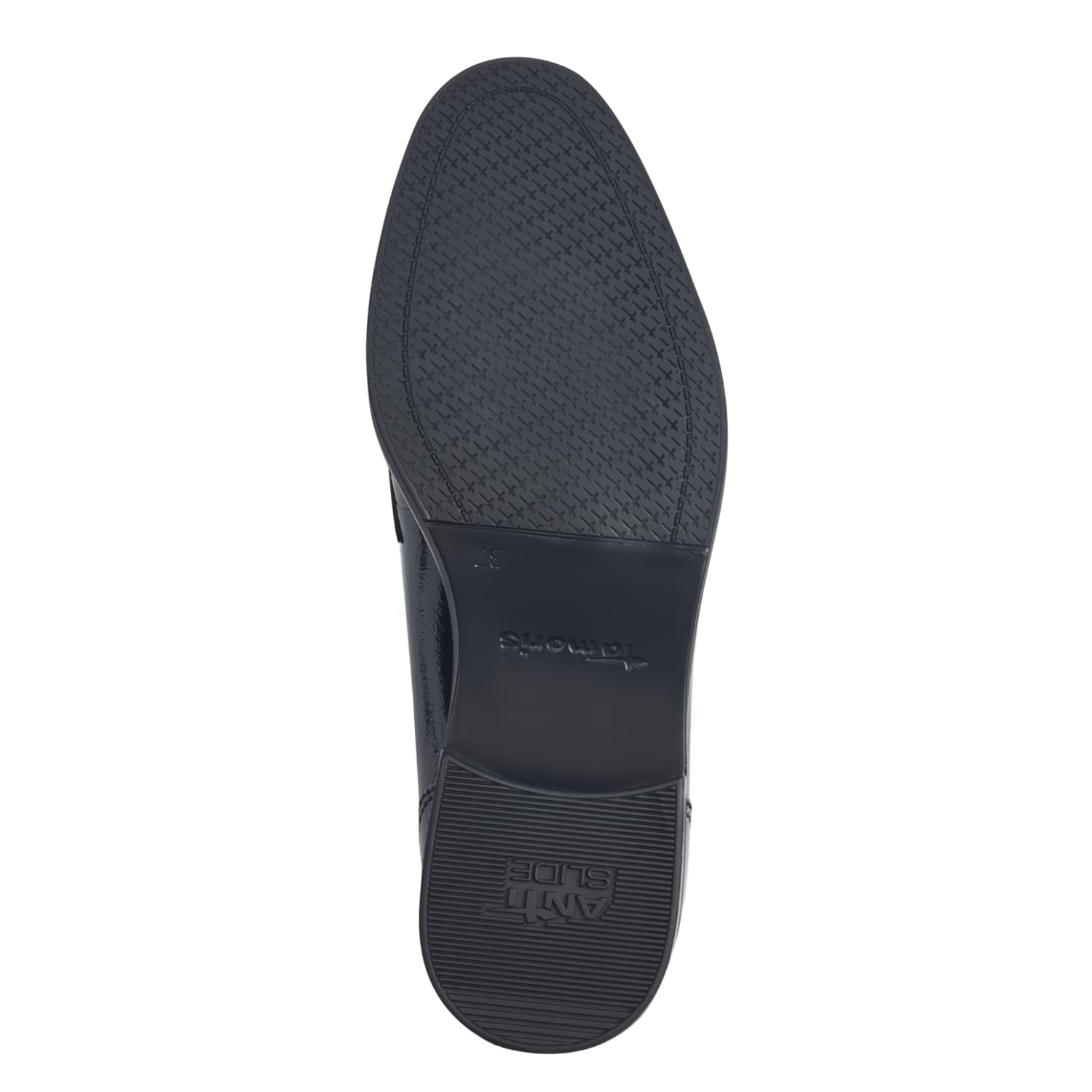 Tamaris Fjella Mules 1-24303-43 in Black Patent