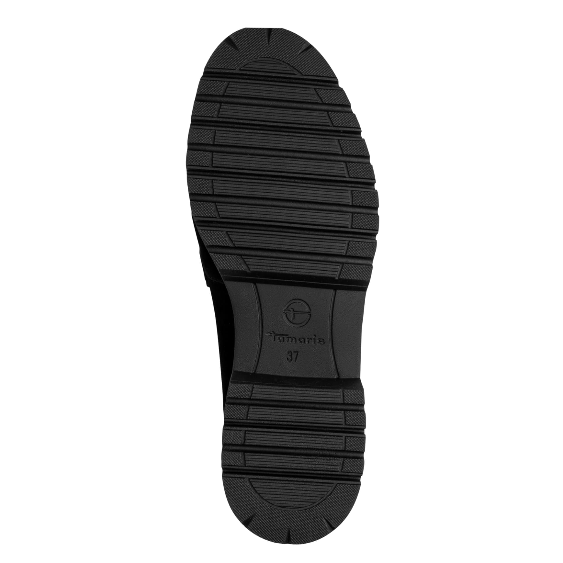 Tamaris Flora Mules in Black, semelle (SKU 1-24722-43--001)