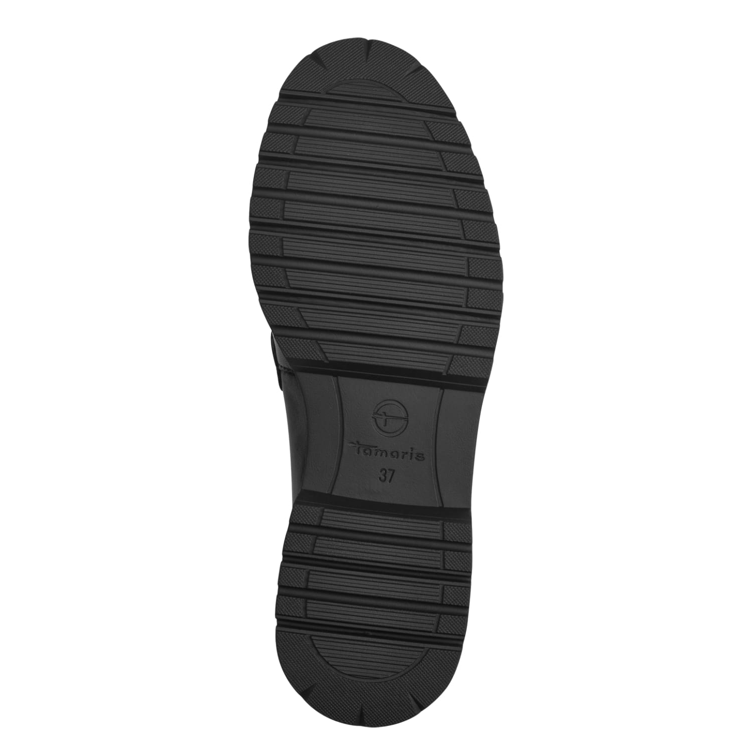 Tamaris Flora Slippers 1-24722-43 in Black Leather