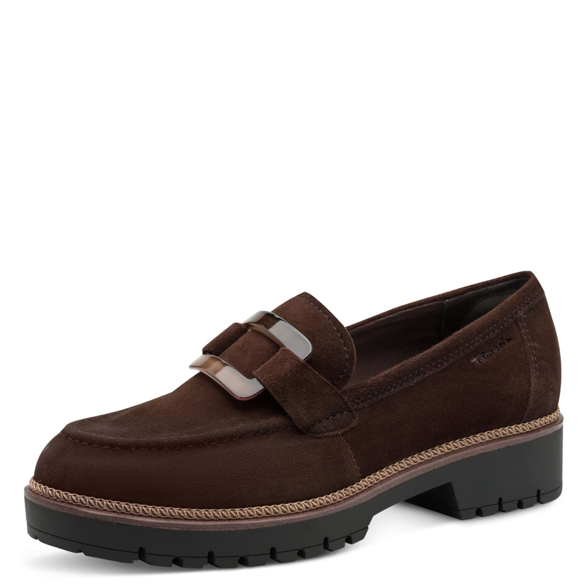 Tamaris Flora Slippers 1-24722-43 in Mocca