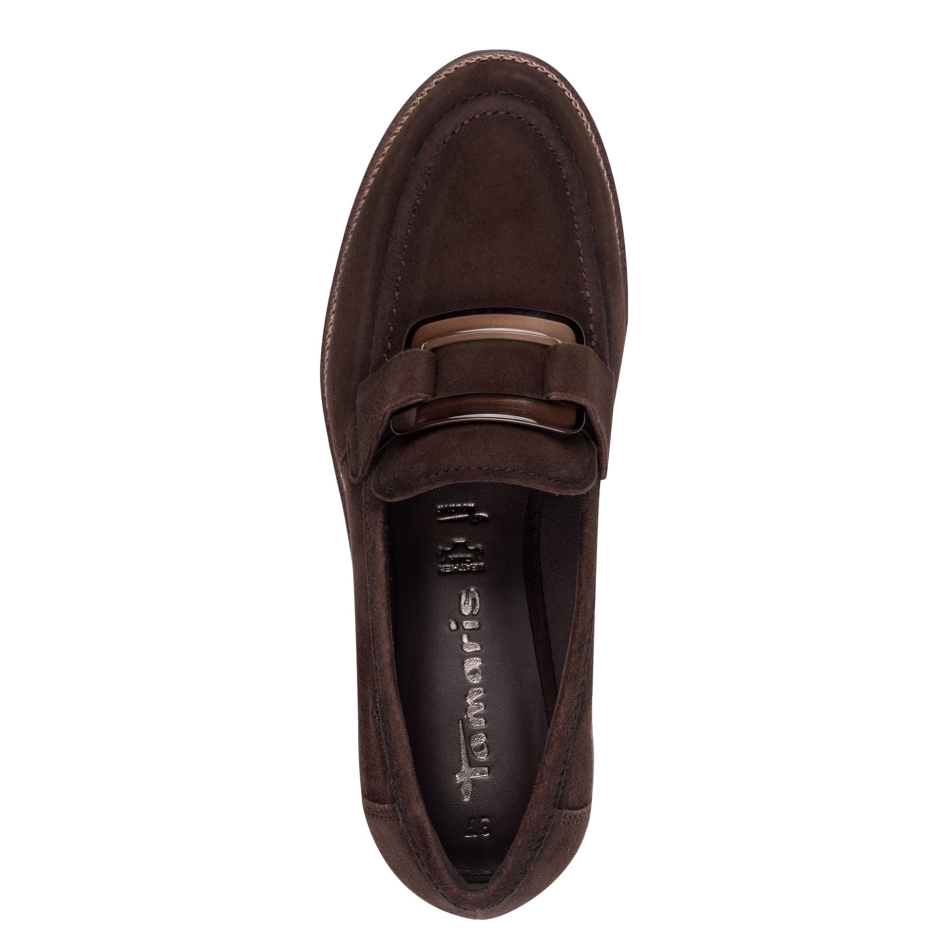 Tamaris Flora Slippers 1-24722-43 in Mocca