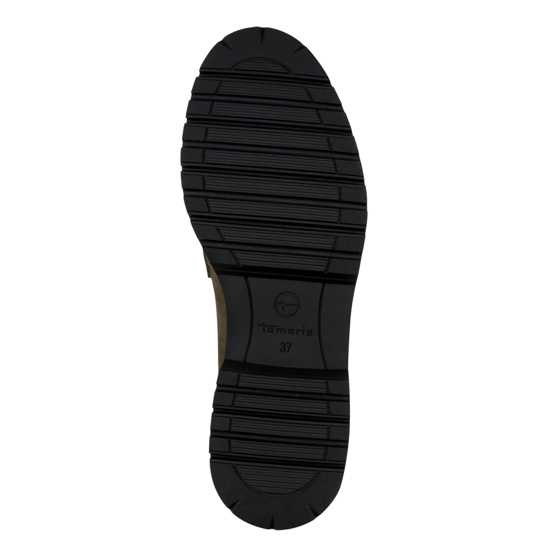 Tamaris Flora Loafers leer in Olive, zool (SKU 1-24722-43--722)