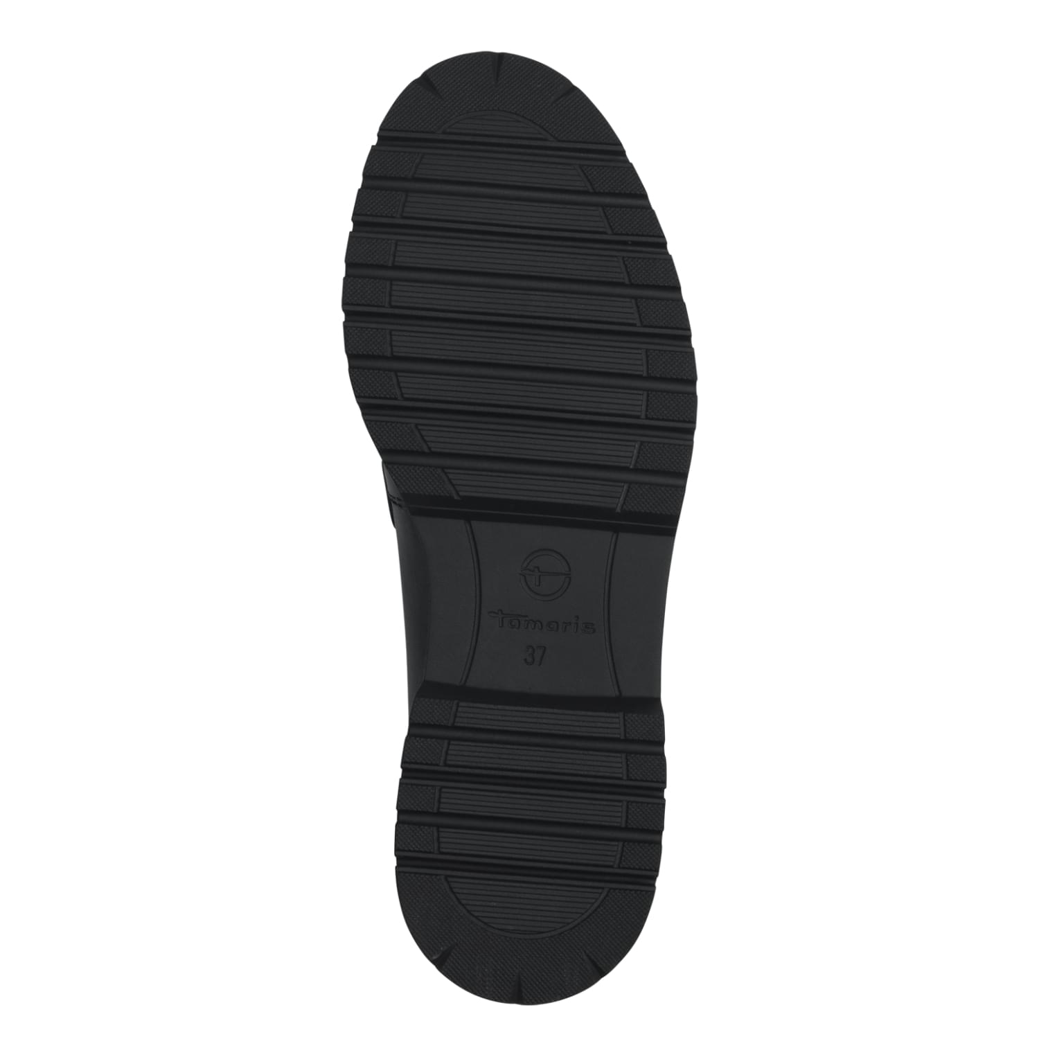 Tamaris Flora Slippers 1-24723-43 in Black Leather