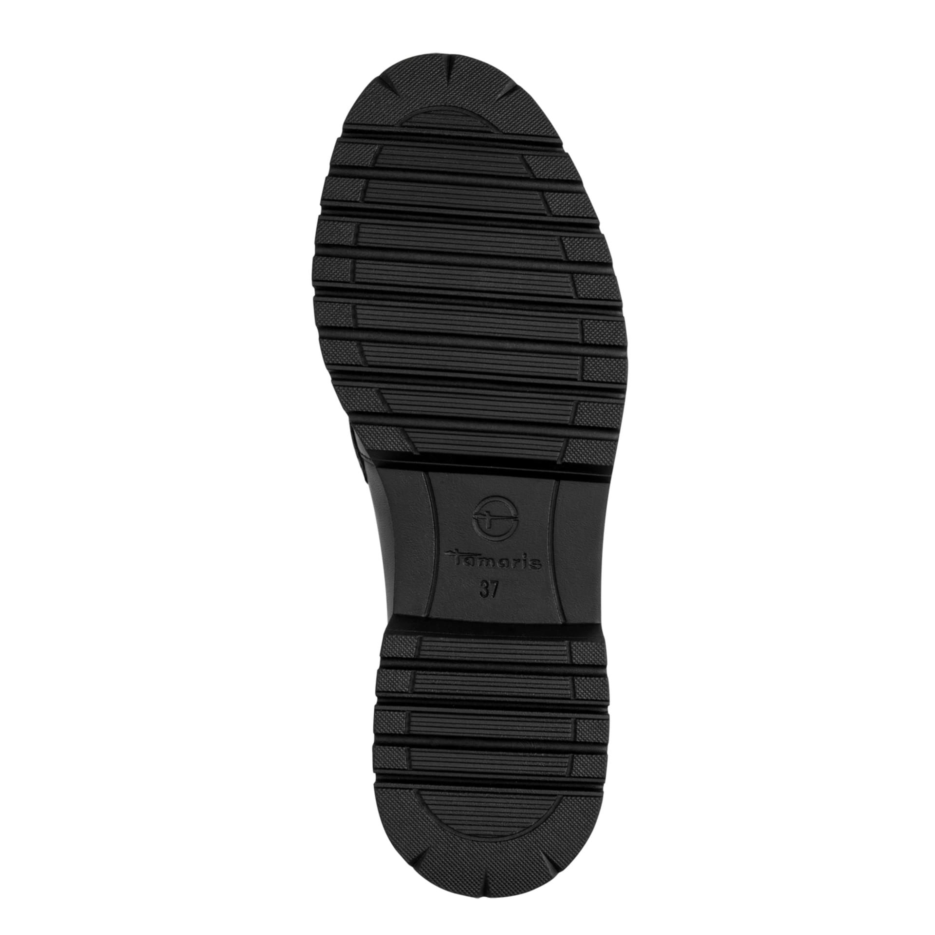 Tamaris Flora Slippers 1-24733-45 in Black Leather
