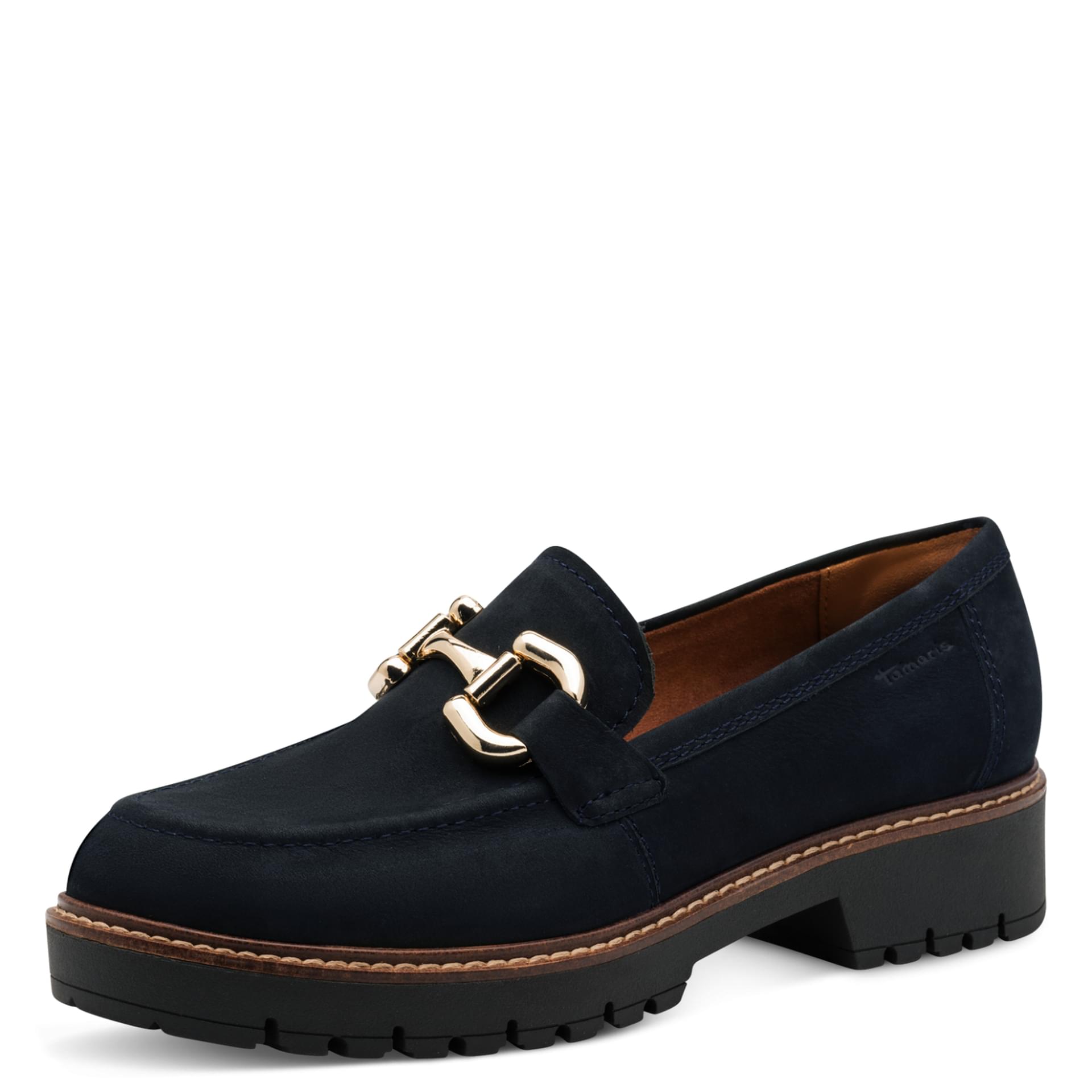 Tamaris Flora Slippers 1-24733-45 in Navy