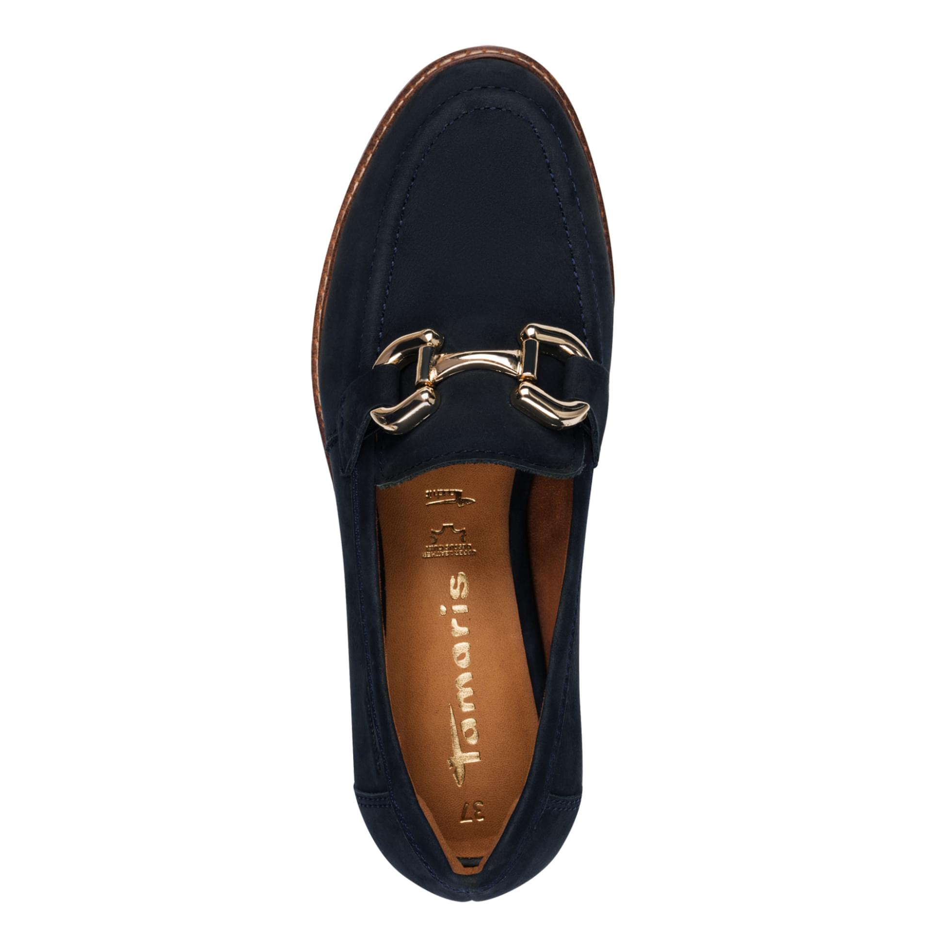 Tamaris Flora Slippers 1-24733-45 in Navy
