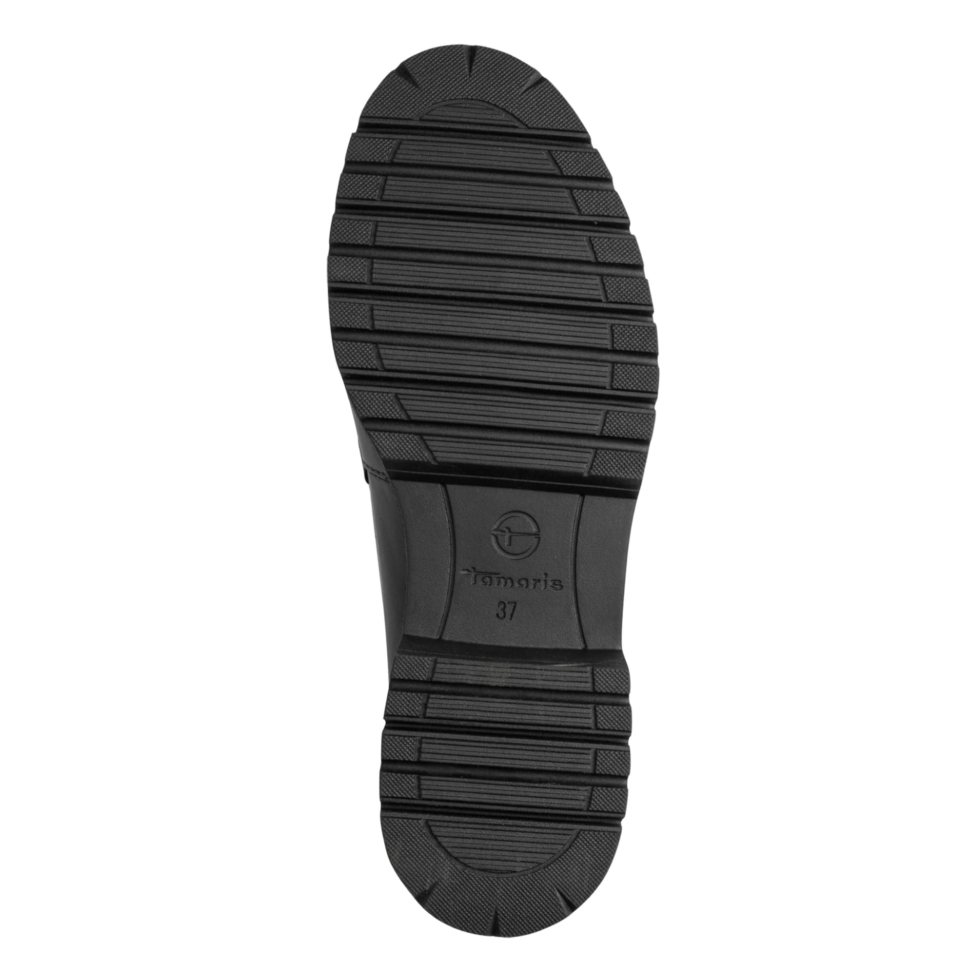Tamaris Flora Loafers leer in Black, zool (SKU 1-24740-47--001)